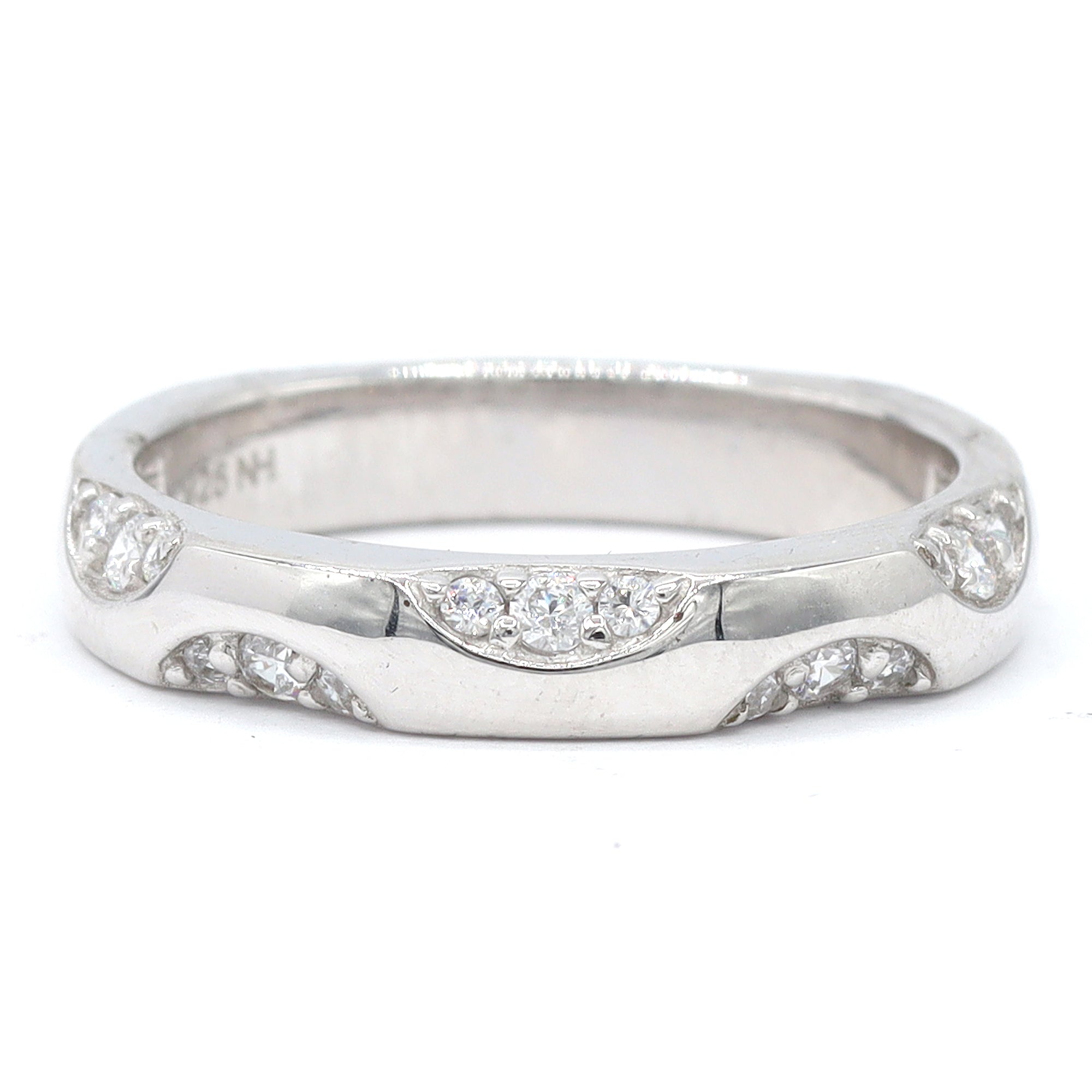 Signity Sterling Silver Cubic Zirconia Ring CANNOT BE RESIZED