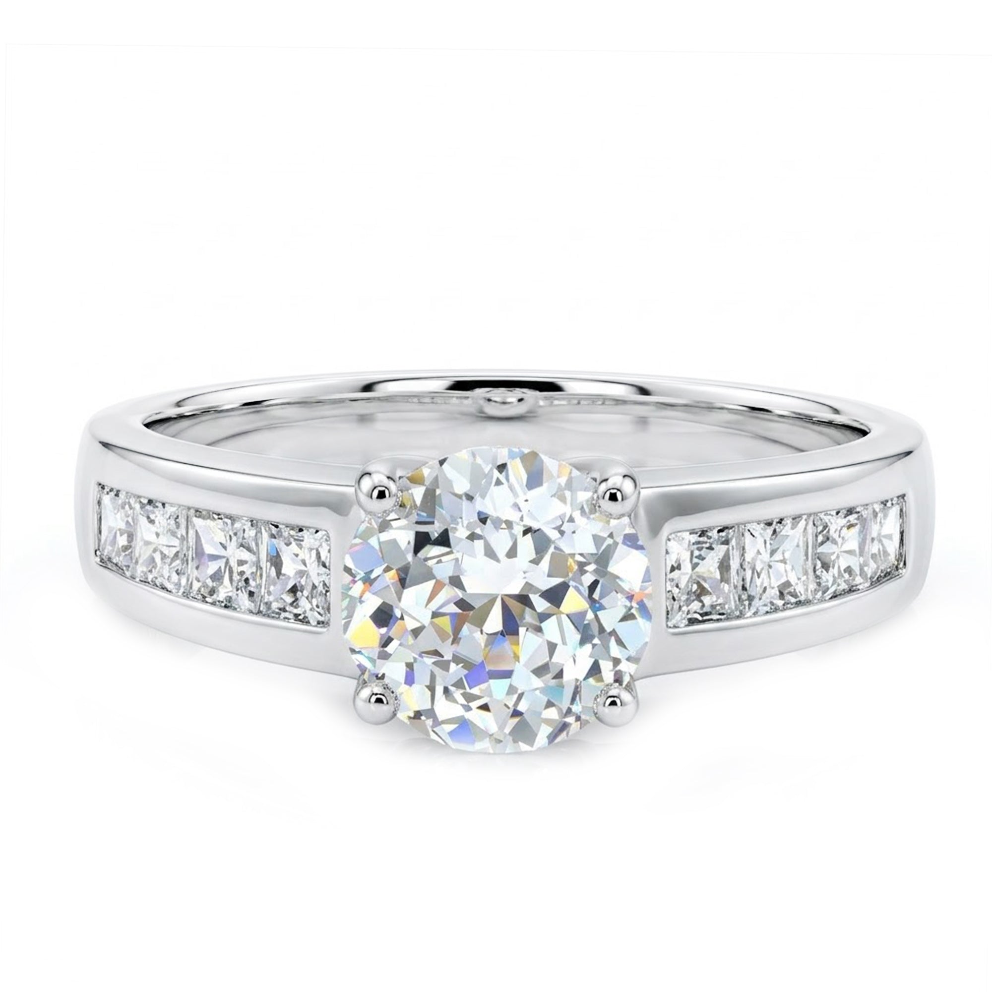 Signity Sterling Silver Cubic Zirconia Ring CANNOT BE RESIZED