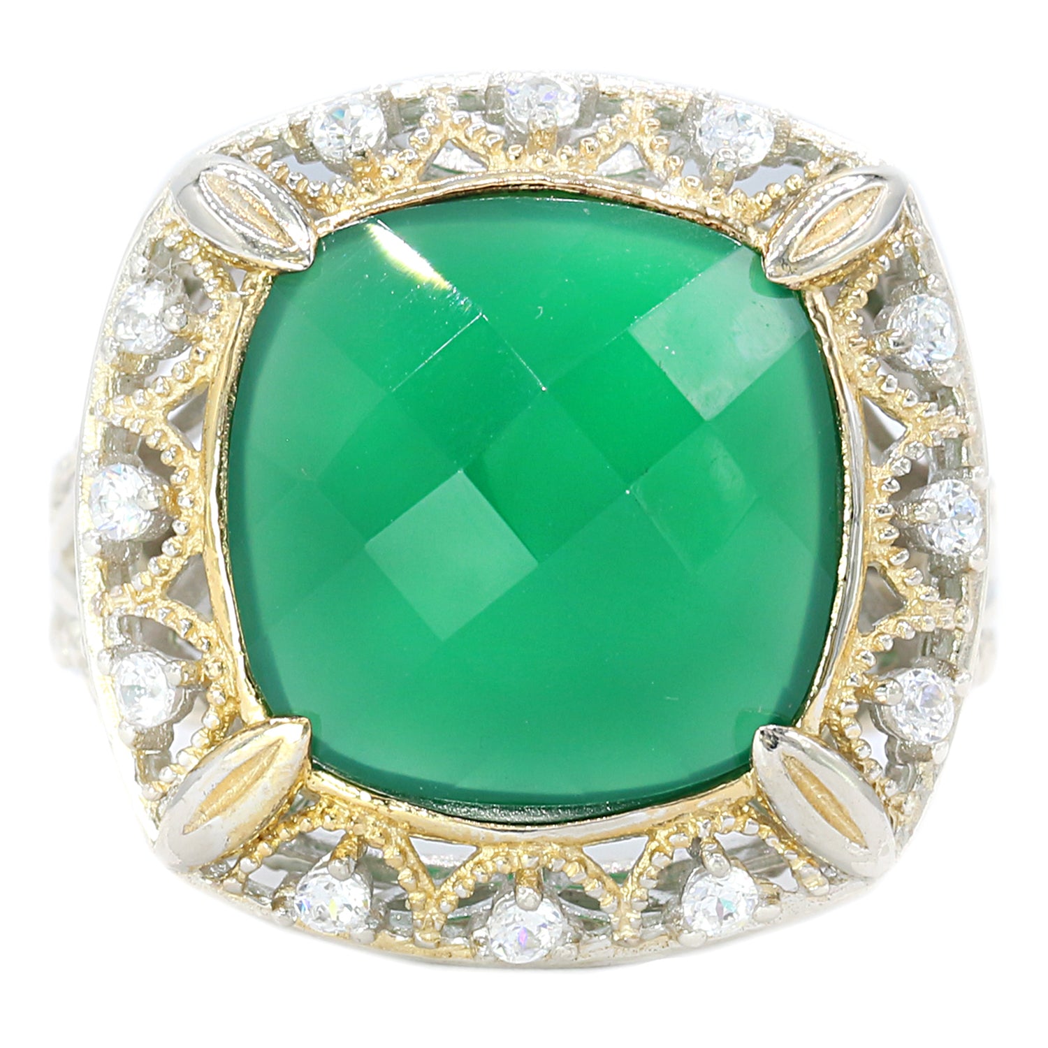 Gems en Vogue 8.74ctw Choice of Chalcedony Ring