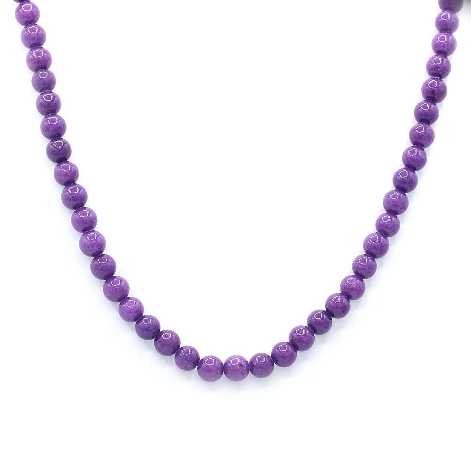 Gems en Vogue Choice of Jade Bead Necklace