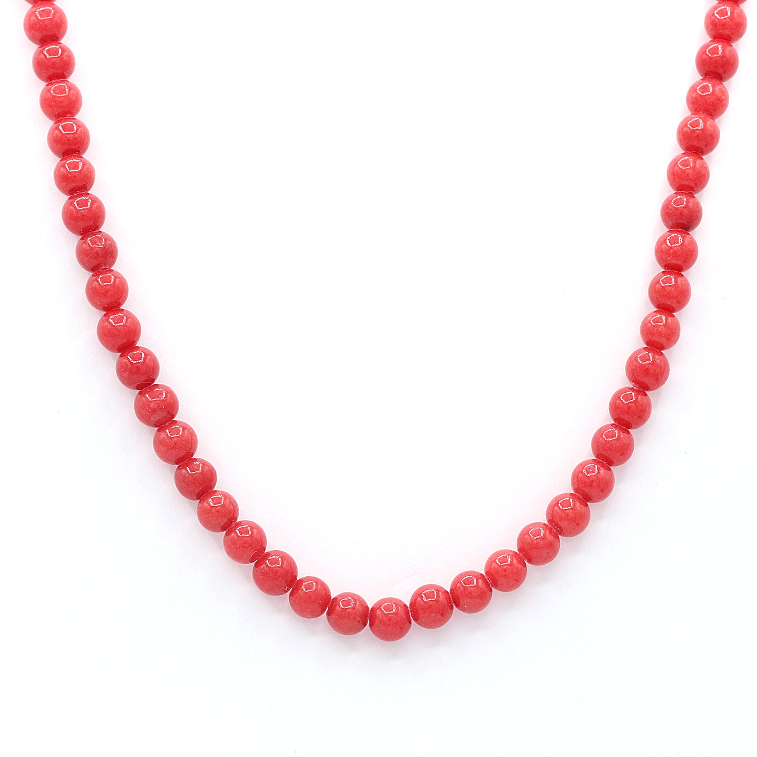 Gems en Vogue Choice of Jade Bead Necklace