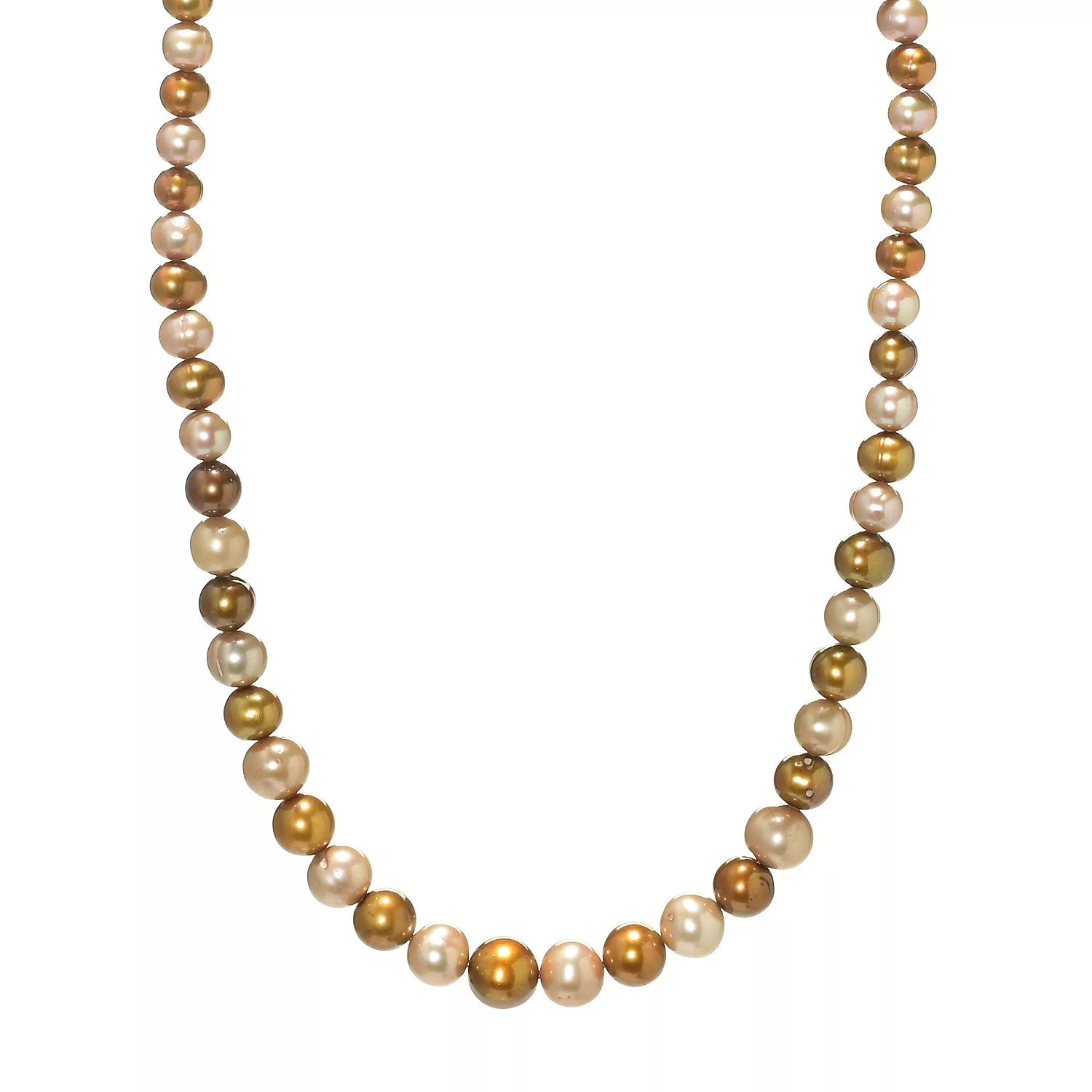 Gems en Vogue Choice of Color 8mm Cultured Pearl Necklace