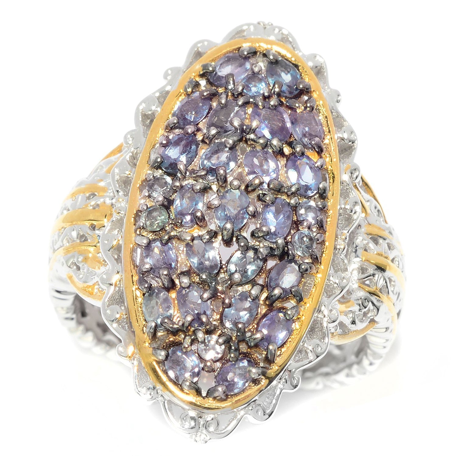 Sterling Silver Walmart Cluster Rings Yellow Gold Walmart Garnet