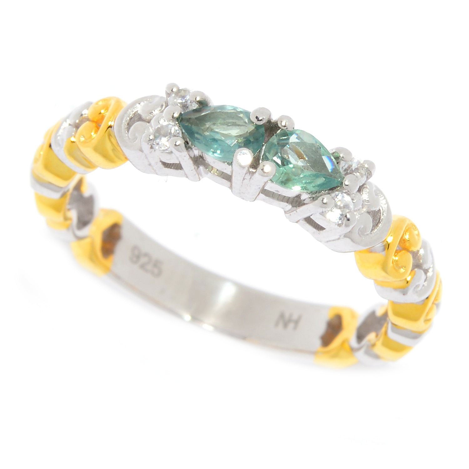 Alexandrite and hot sale citrine ring