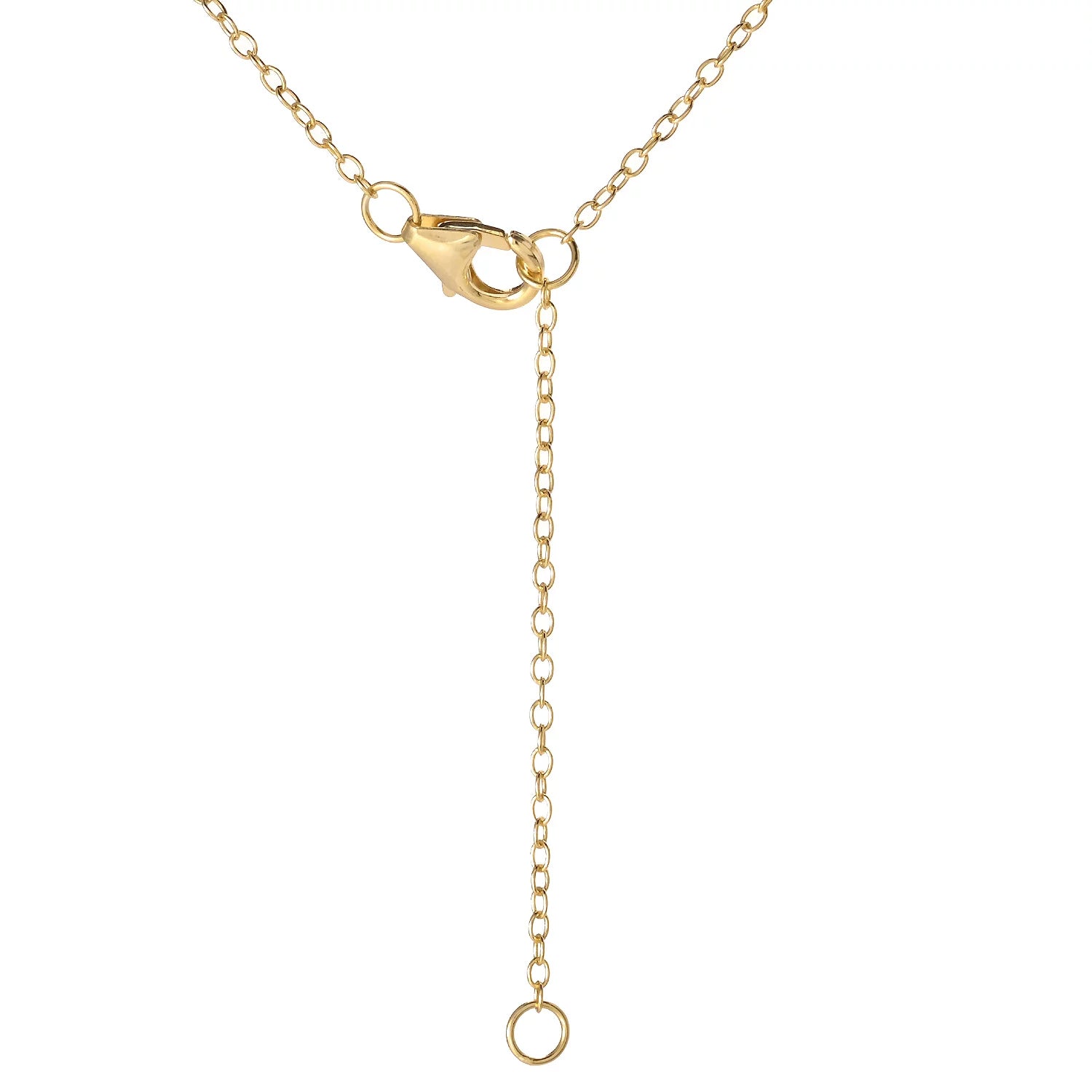 Gems en Vogue Pendentif goutte en jade rouge en argent palladié 24 carats