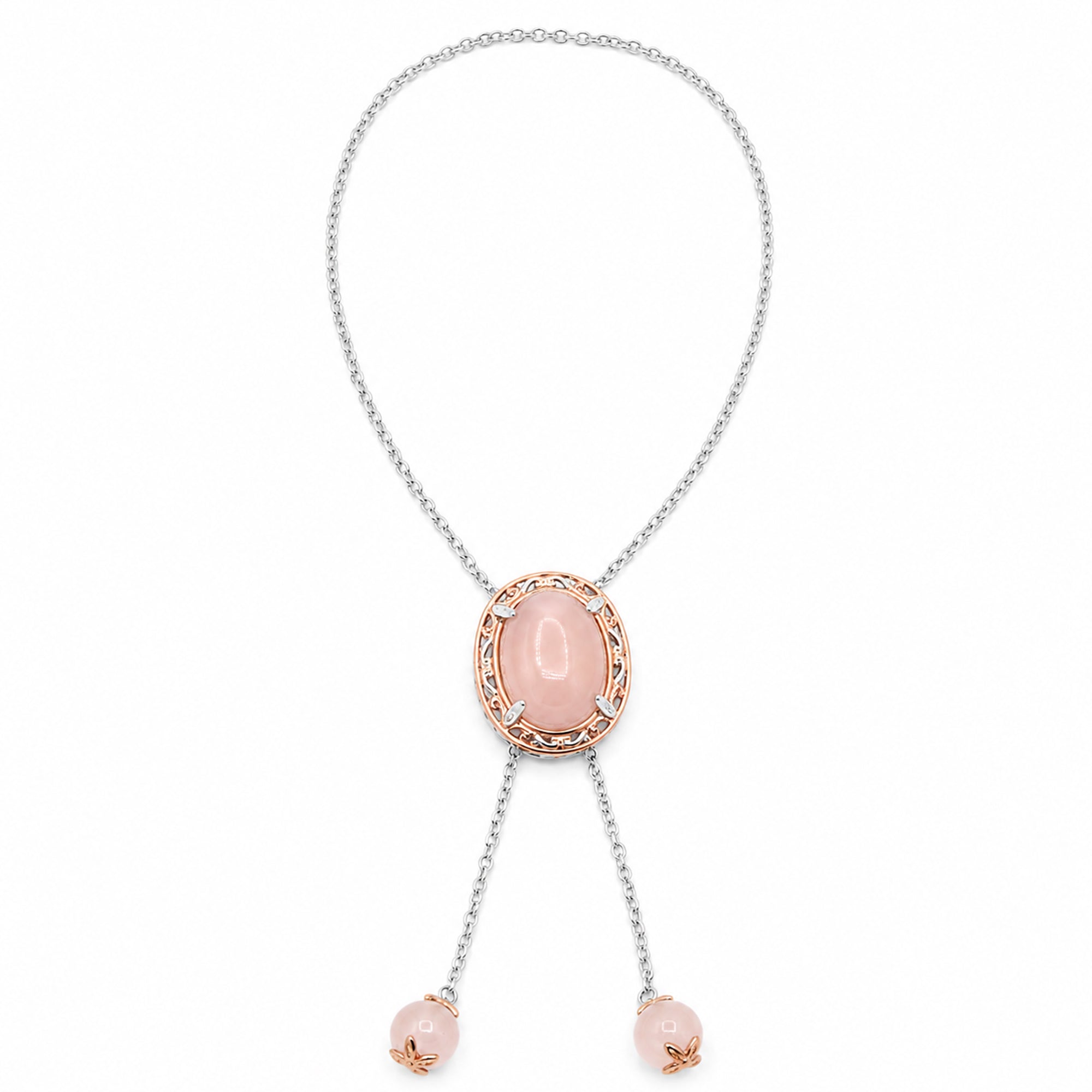 Gems en Vogue Bracelet Ajustable Bolo en Corail Rouge