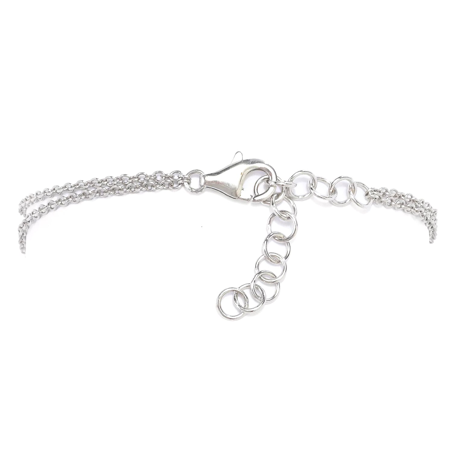 Gems en Vogue 12.10ctw Smoky Quartz Chain Bracelet