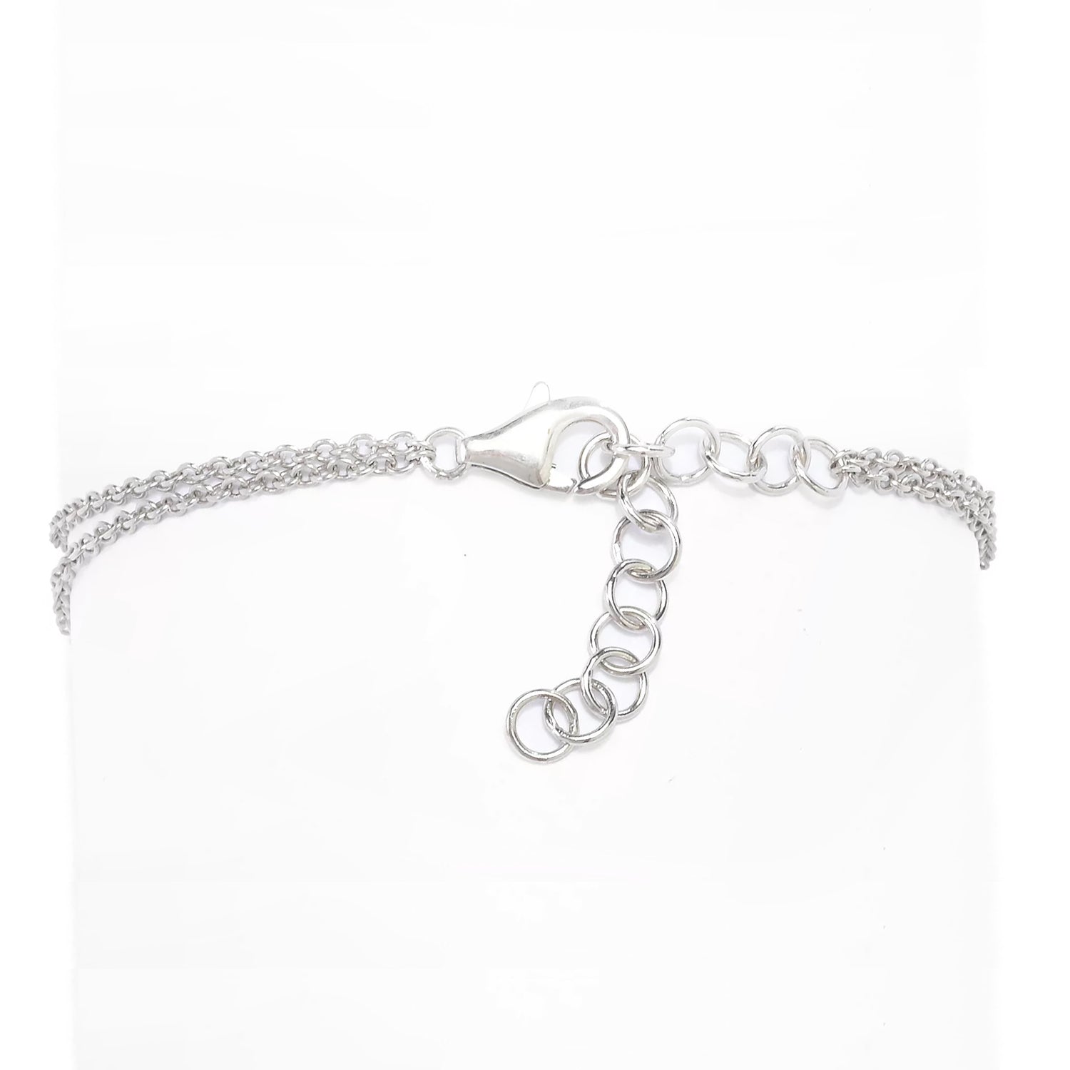 Gems en Vogue 10.00 Pear Prasiolite Chain Bracelet