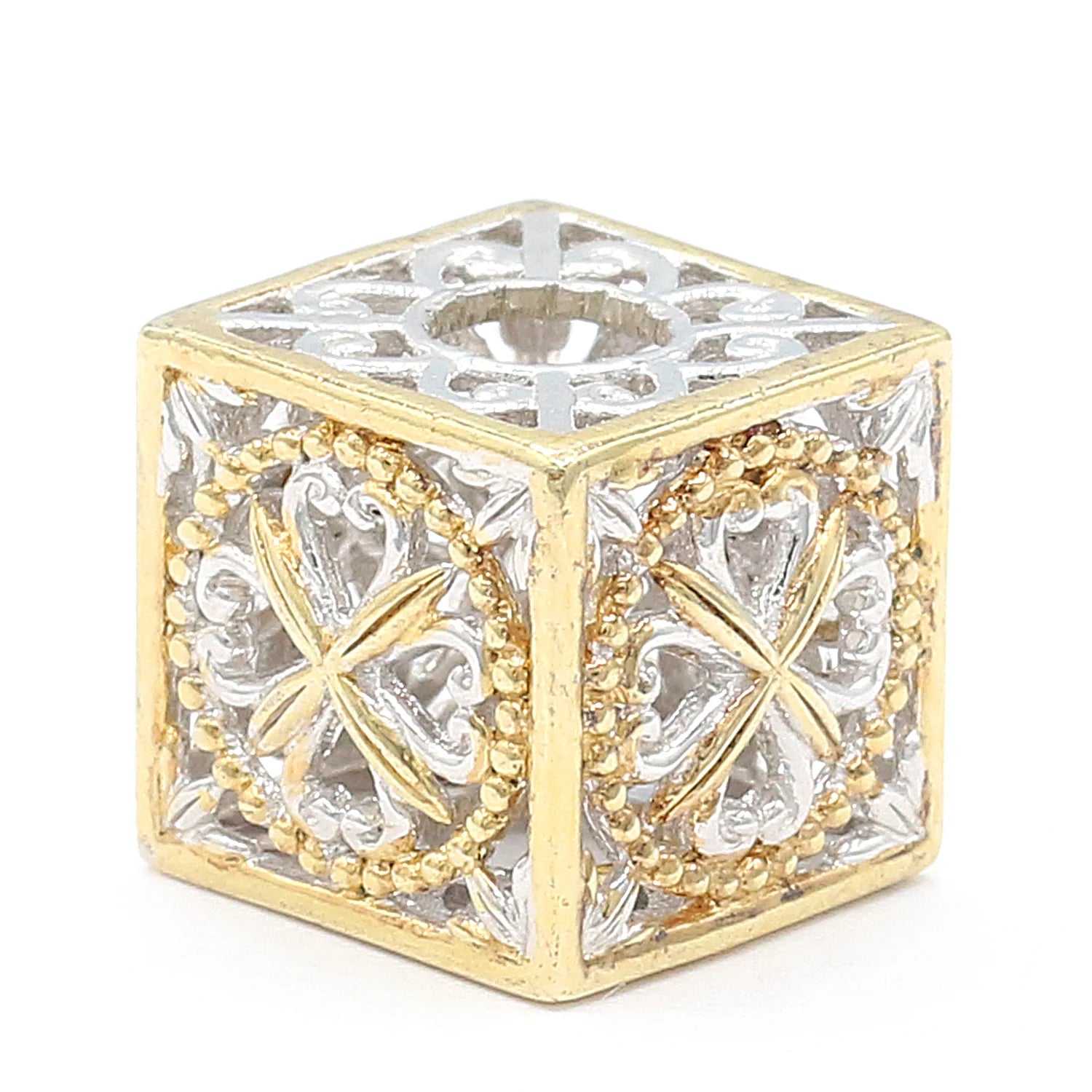 Gems en Vogue Cube Slide On Charm