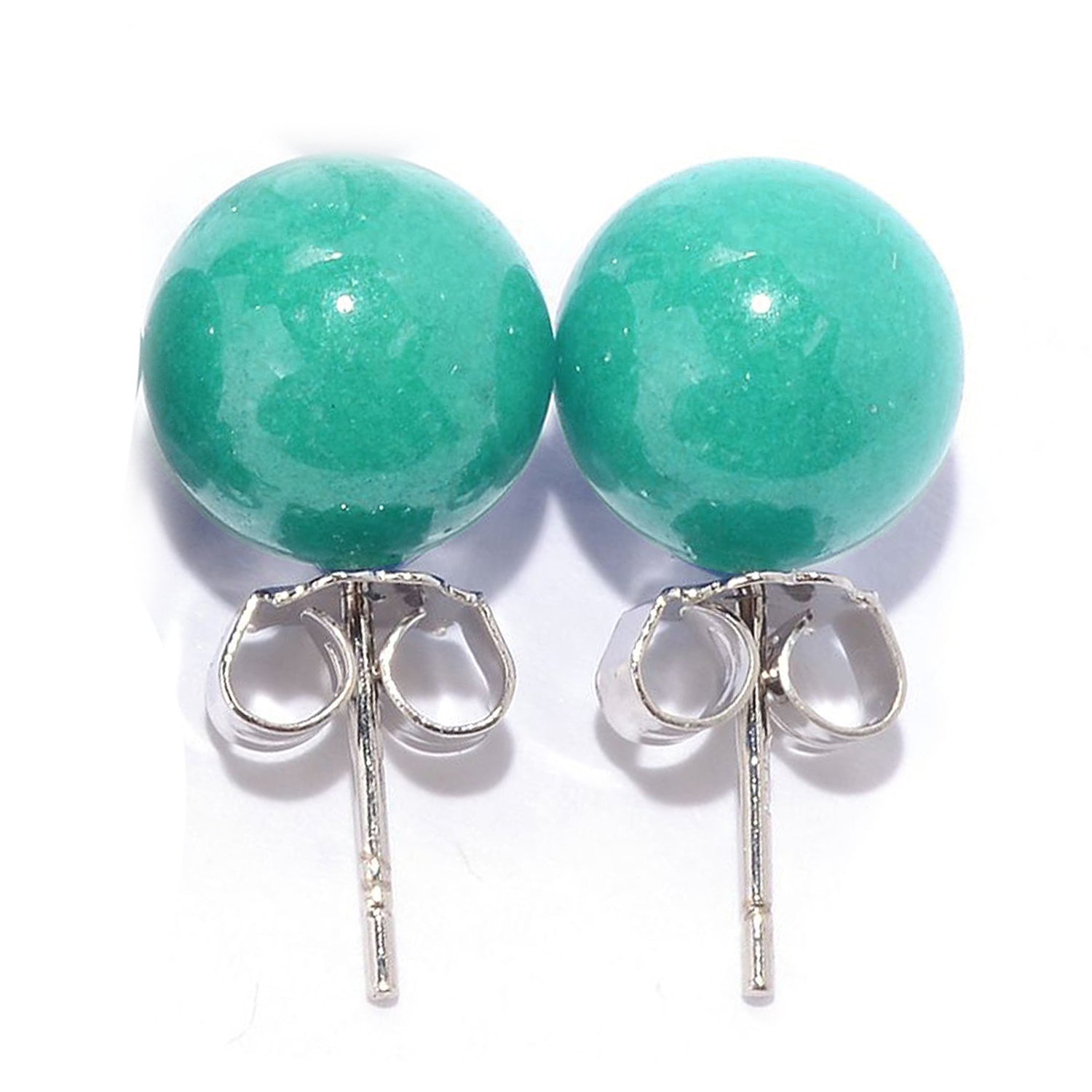 Gems en Vogue Choice of Color Quartz Stud Earrings