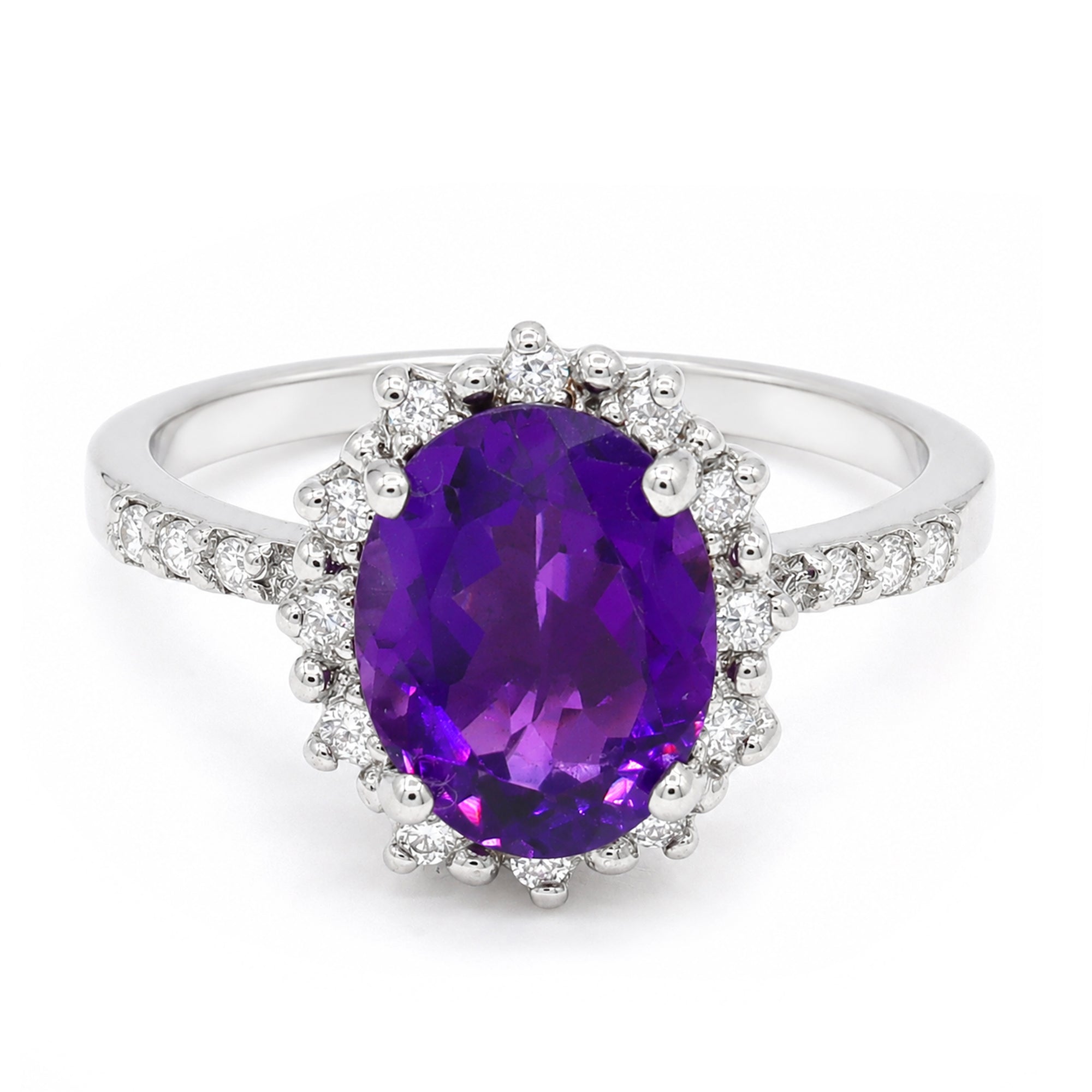 Michael's Classics Amethyst Ring