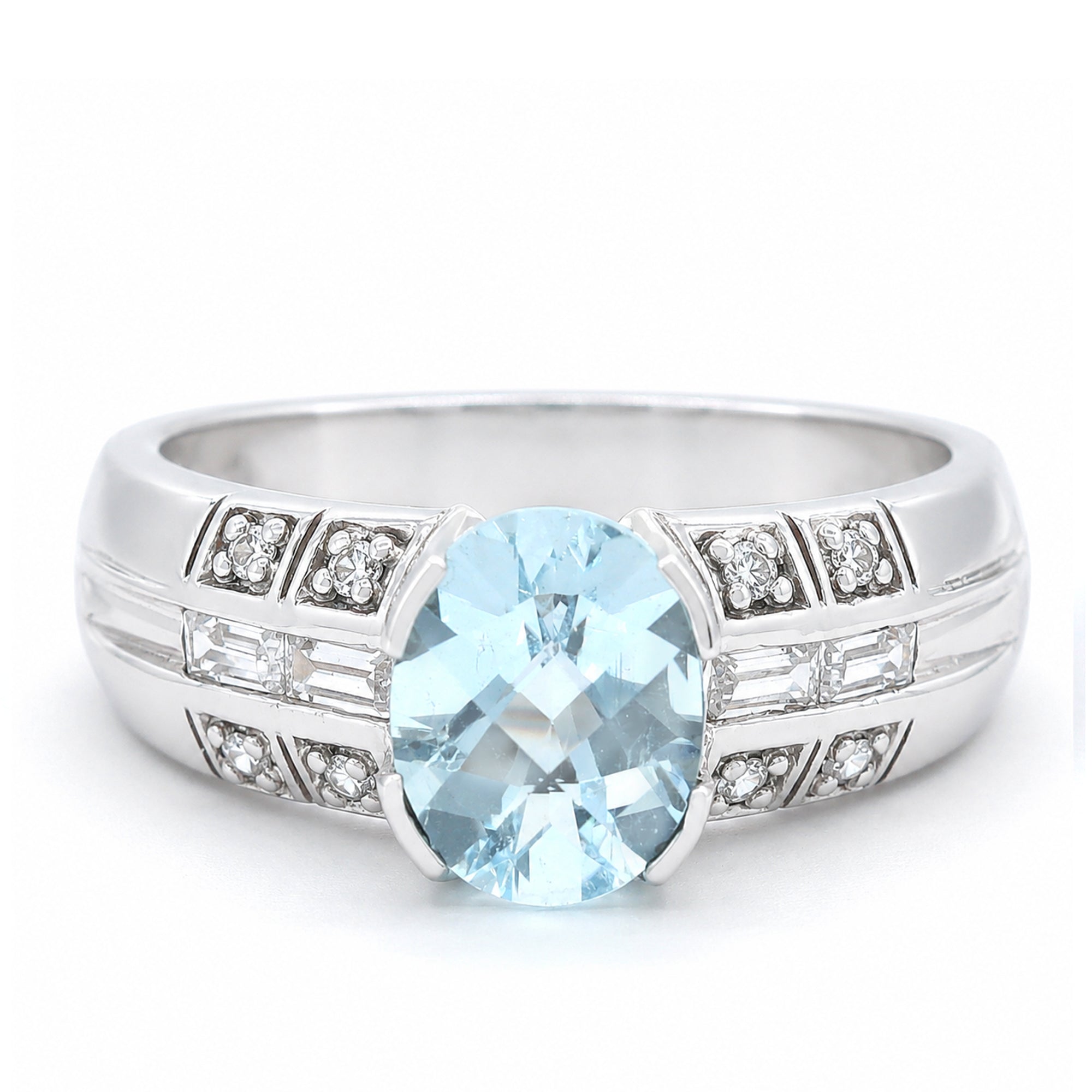 Michael's Classics Aquamarine Ring