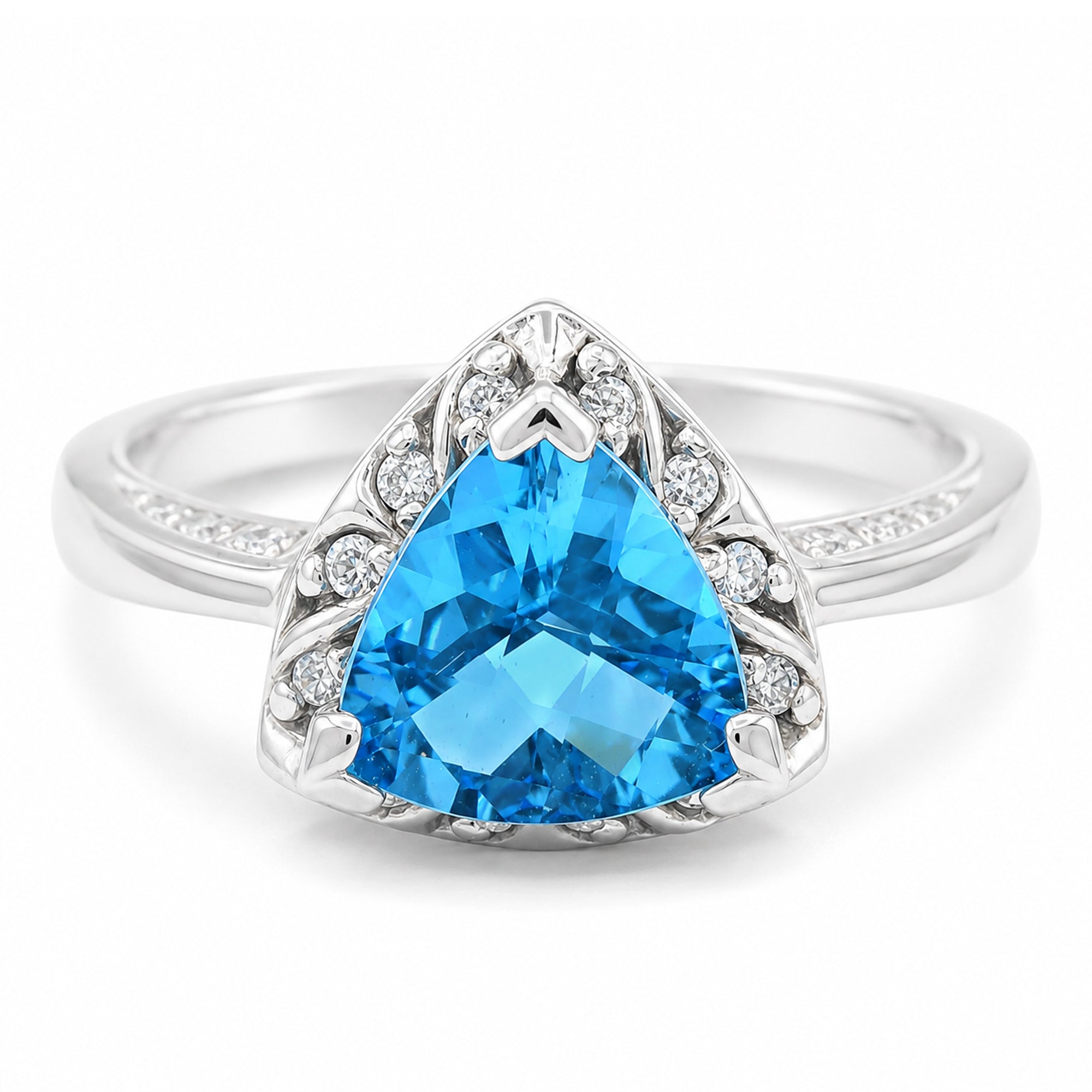 Michael's Classics Blue Topaz Ring