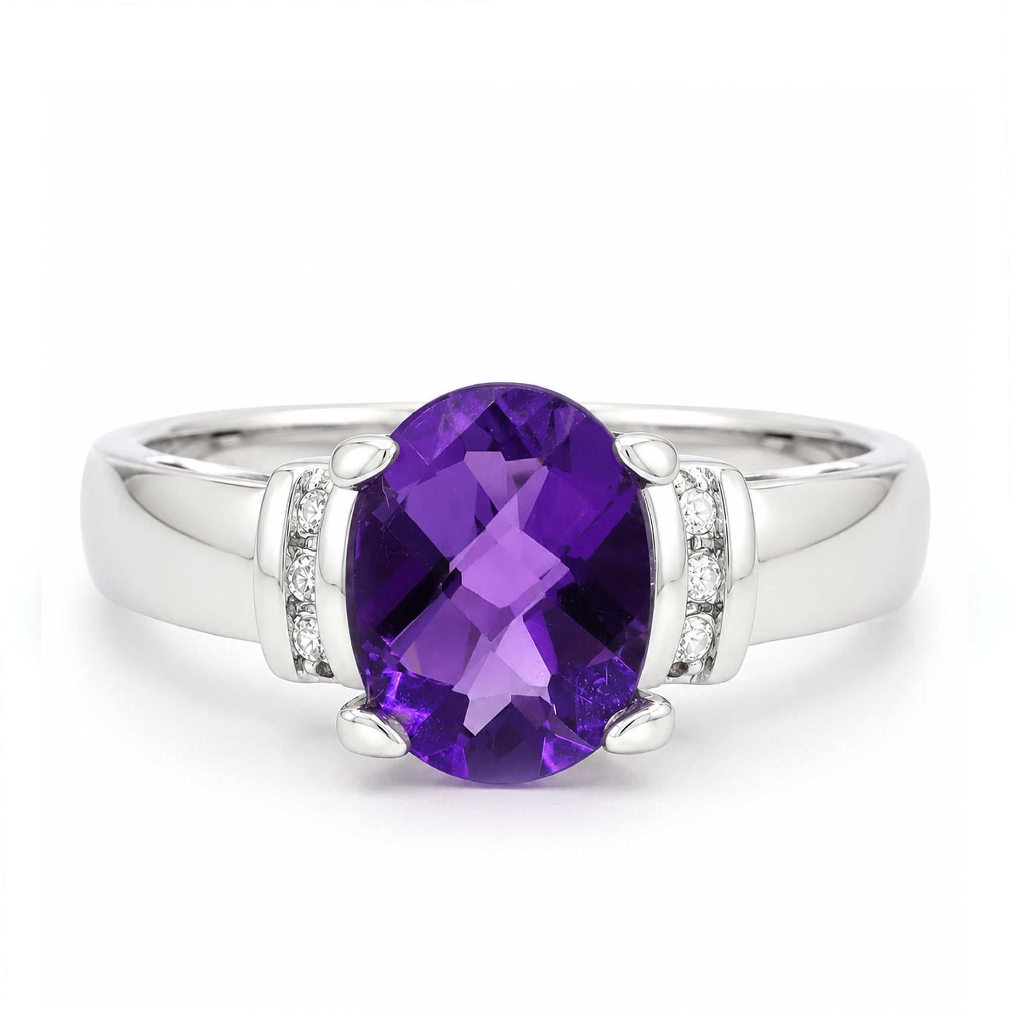 Michael's Classics Amethyst Ring