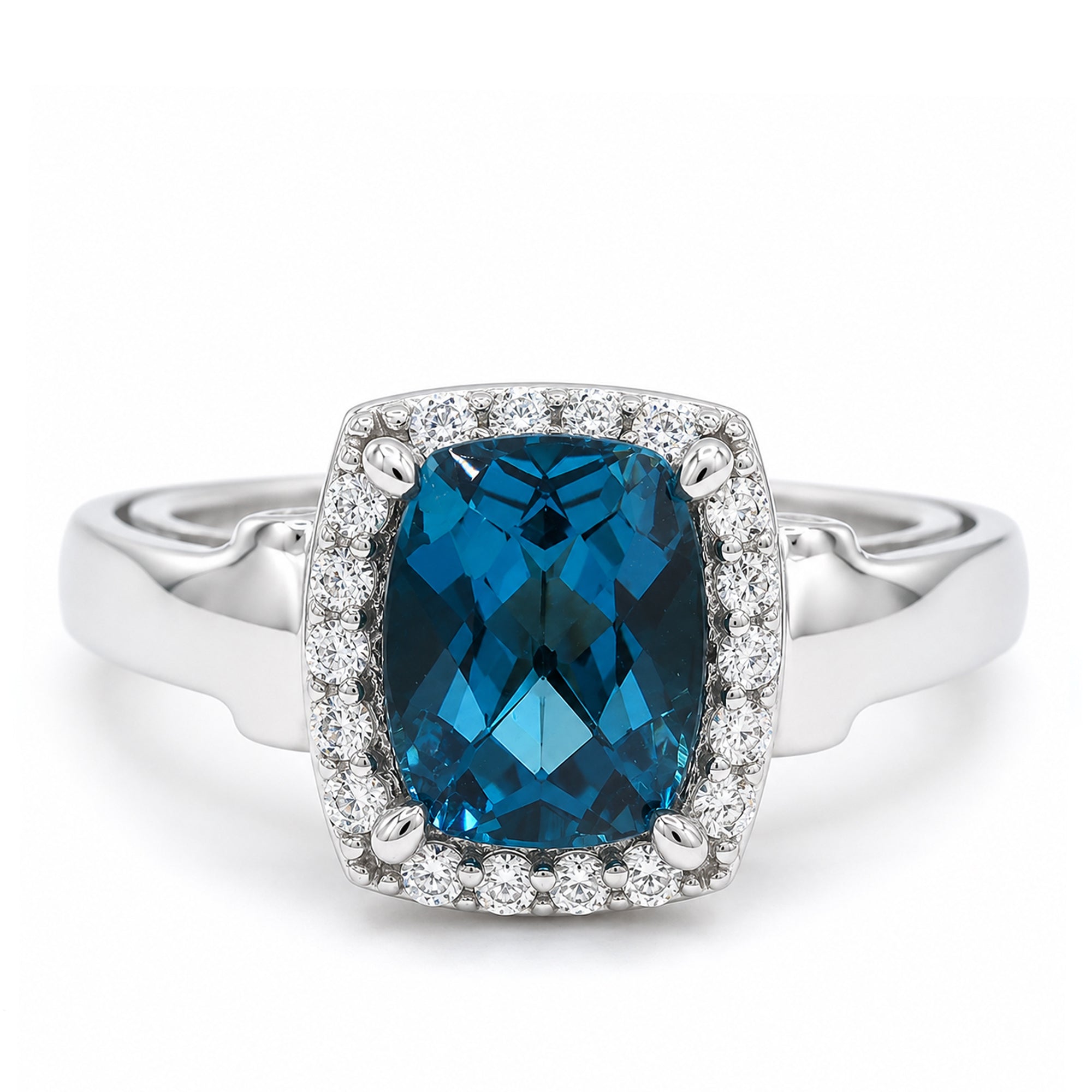 Michael's Classics London Blue Topaz Ring