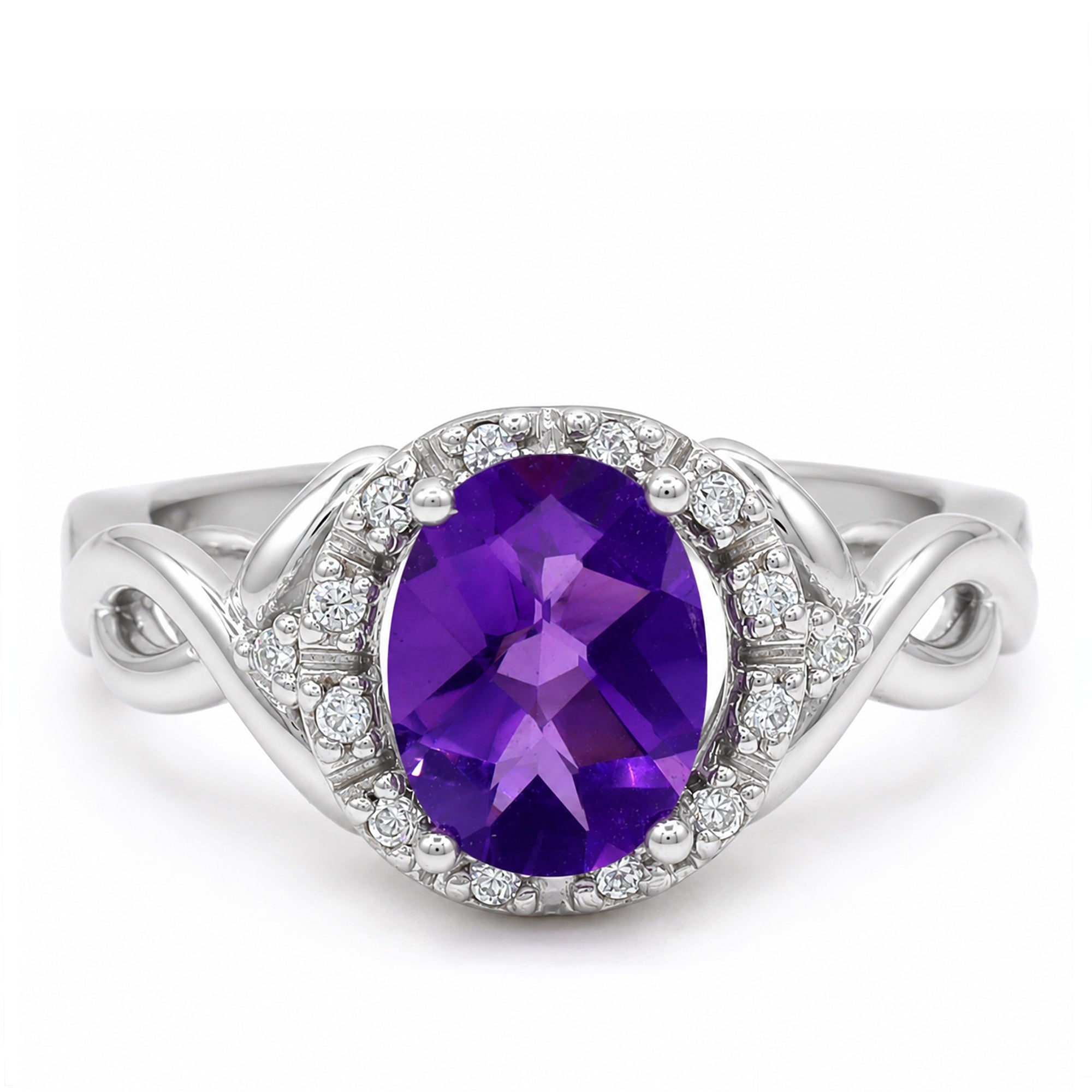 Michael's Classics Amethyst Ring