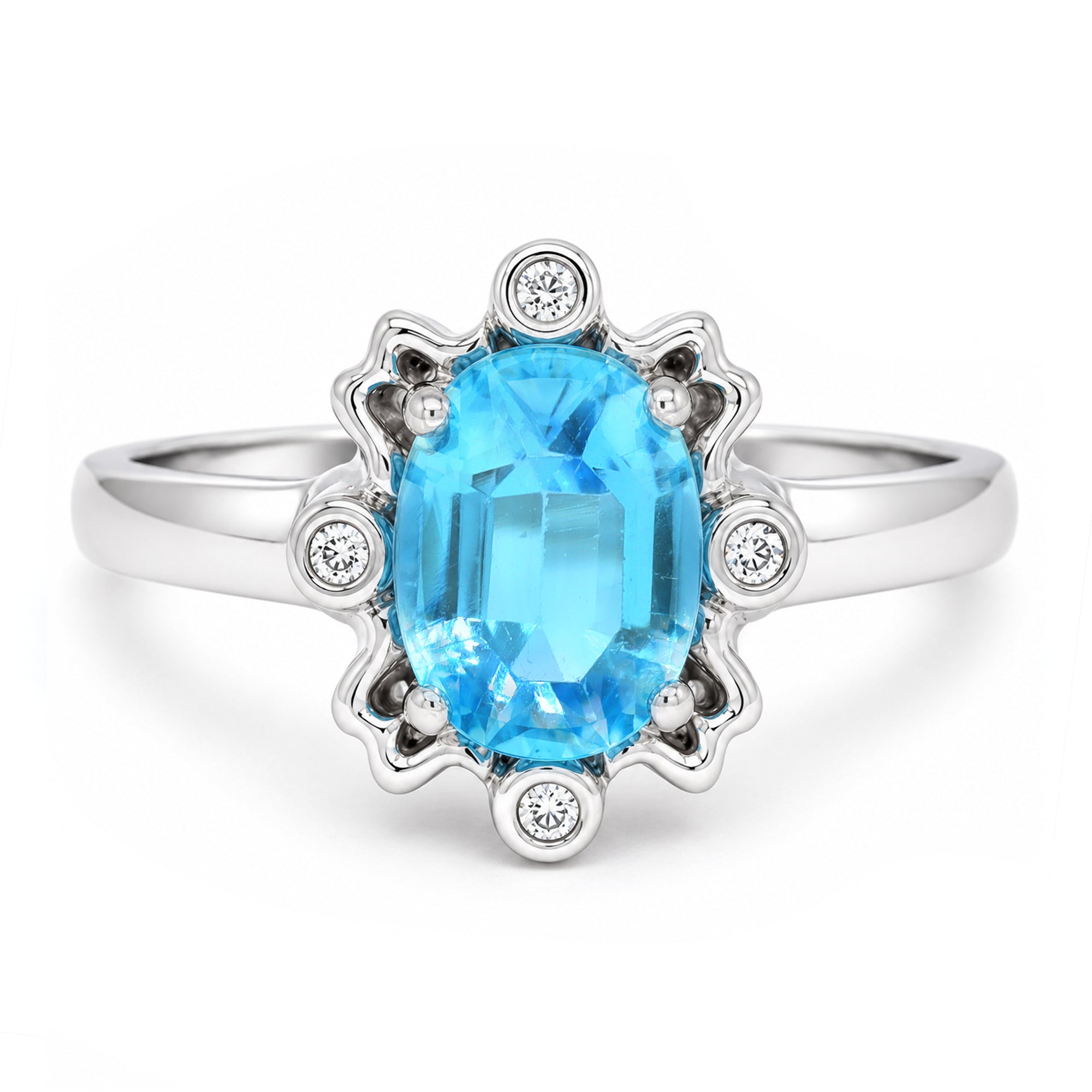 Michael's Classics Blue Topaz Ring