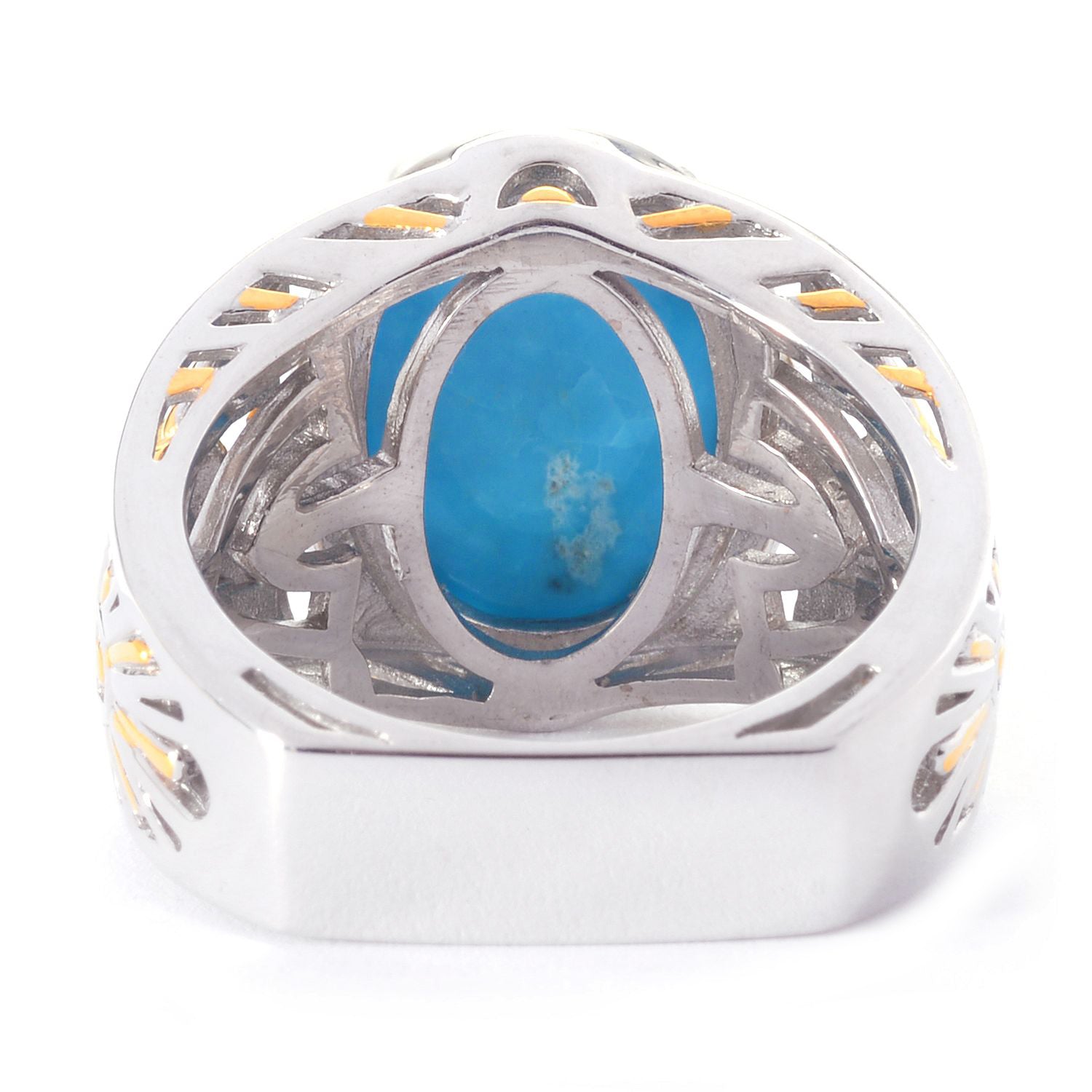 Gems en Vogue Kingman Turquoise Eagle Ring