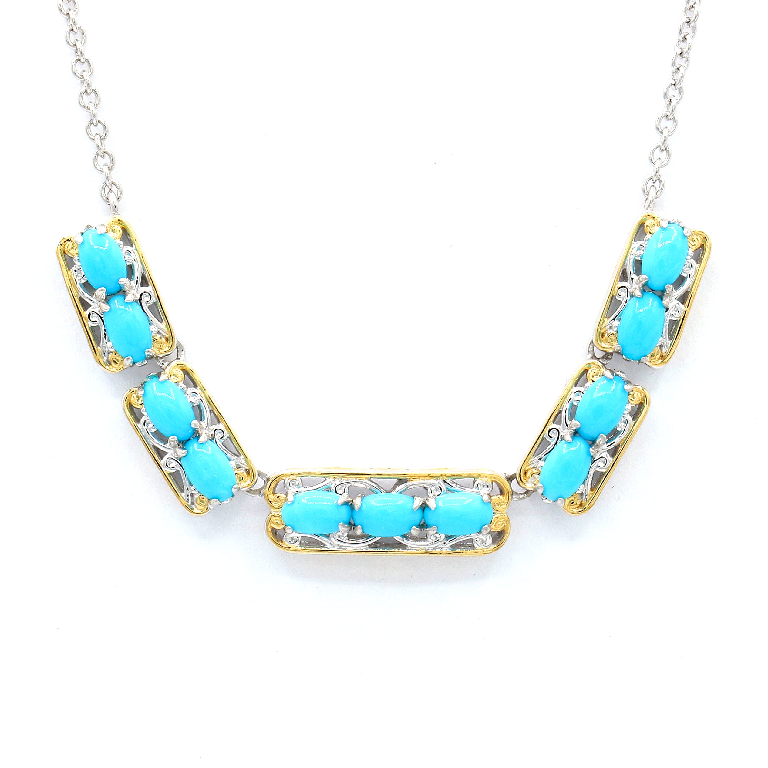 Gems en Vogue Sleeping Beauty Turquoise Necklace