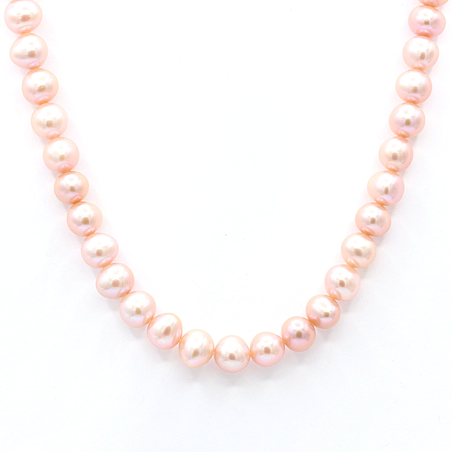 Gems en Vogue Choice of Pink or Lavender Pearl Necklace