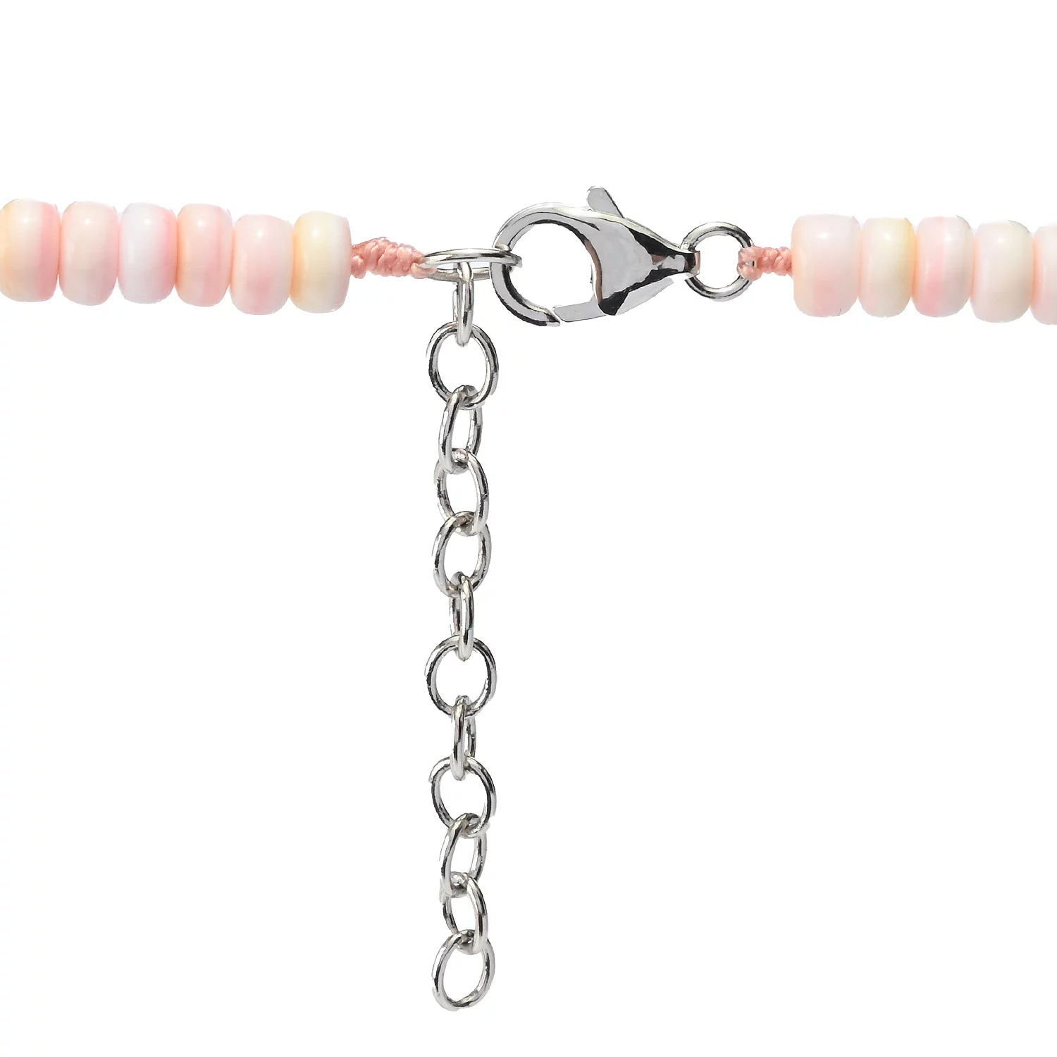 Gems en Vogue Pink Conch Shell Bead Necklace