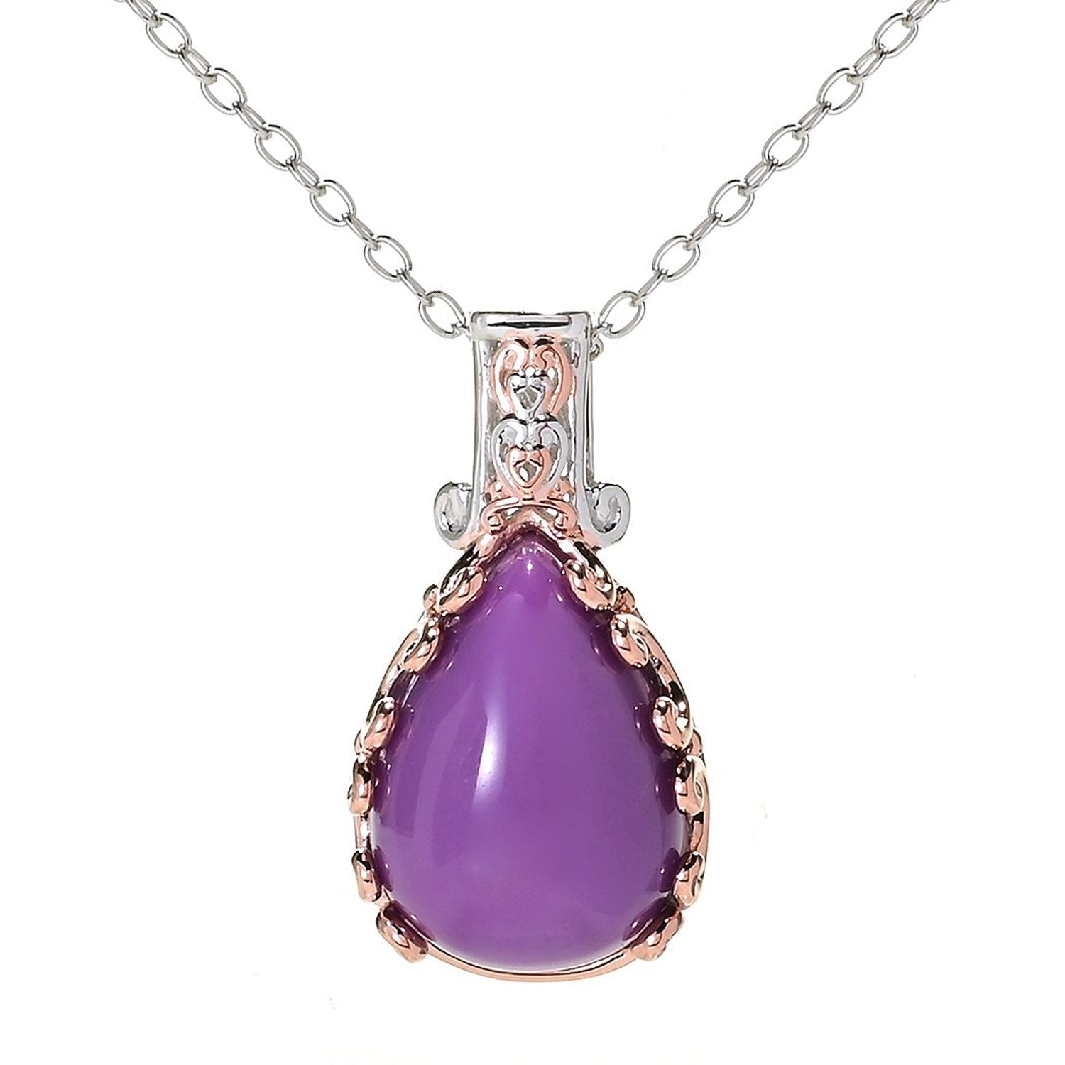 Gems en Vogue Pear Phosphosiderite Pendant