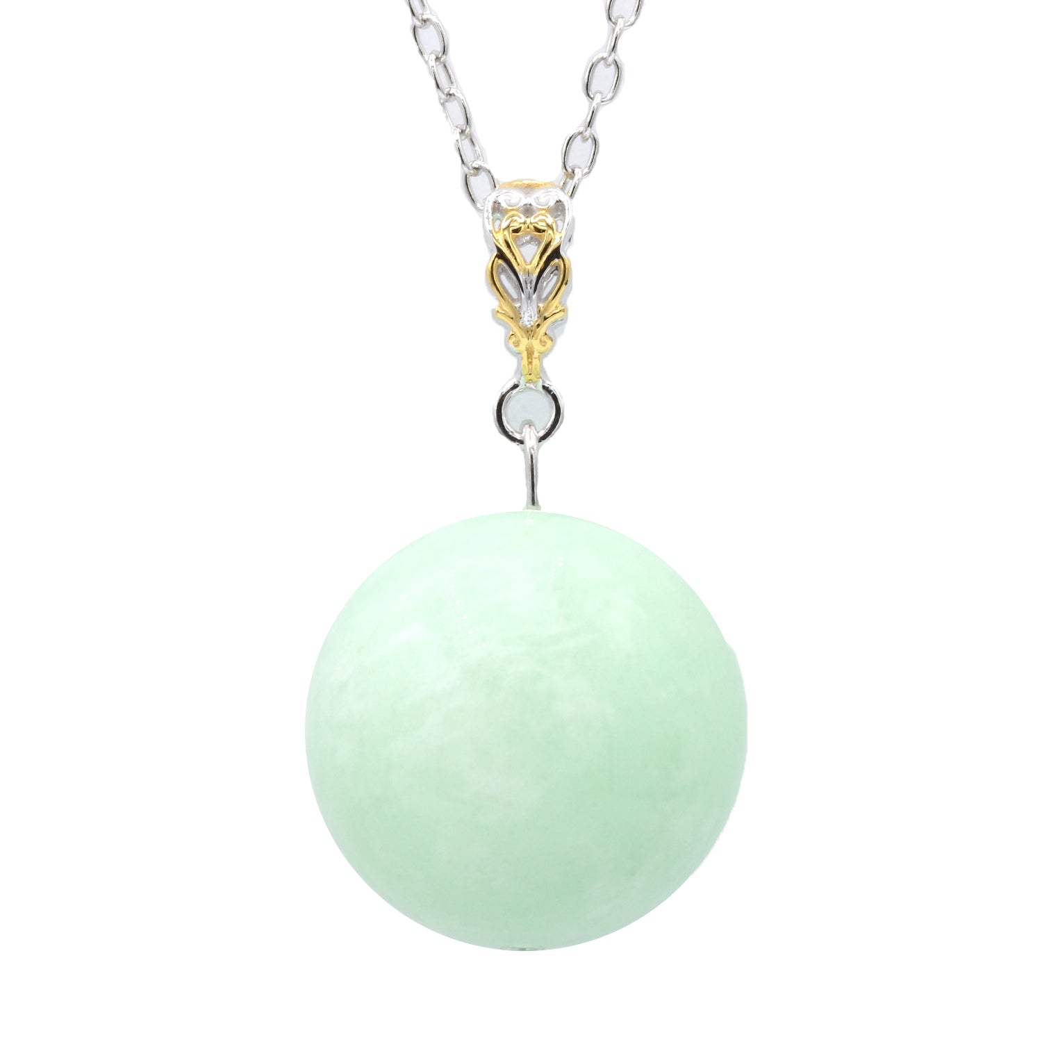 Gems en Vogue Amazonite Bead Pendant