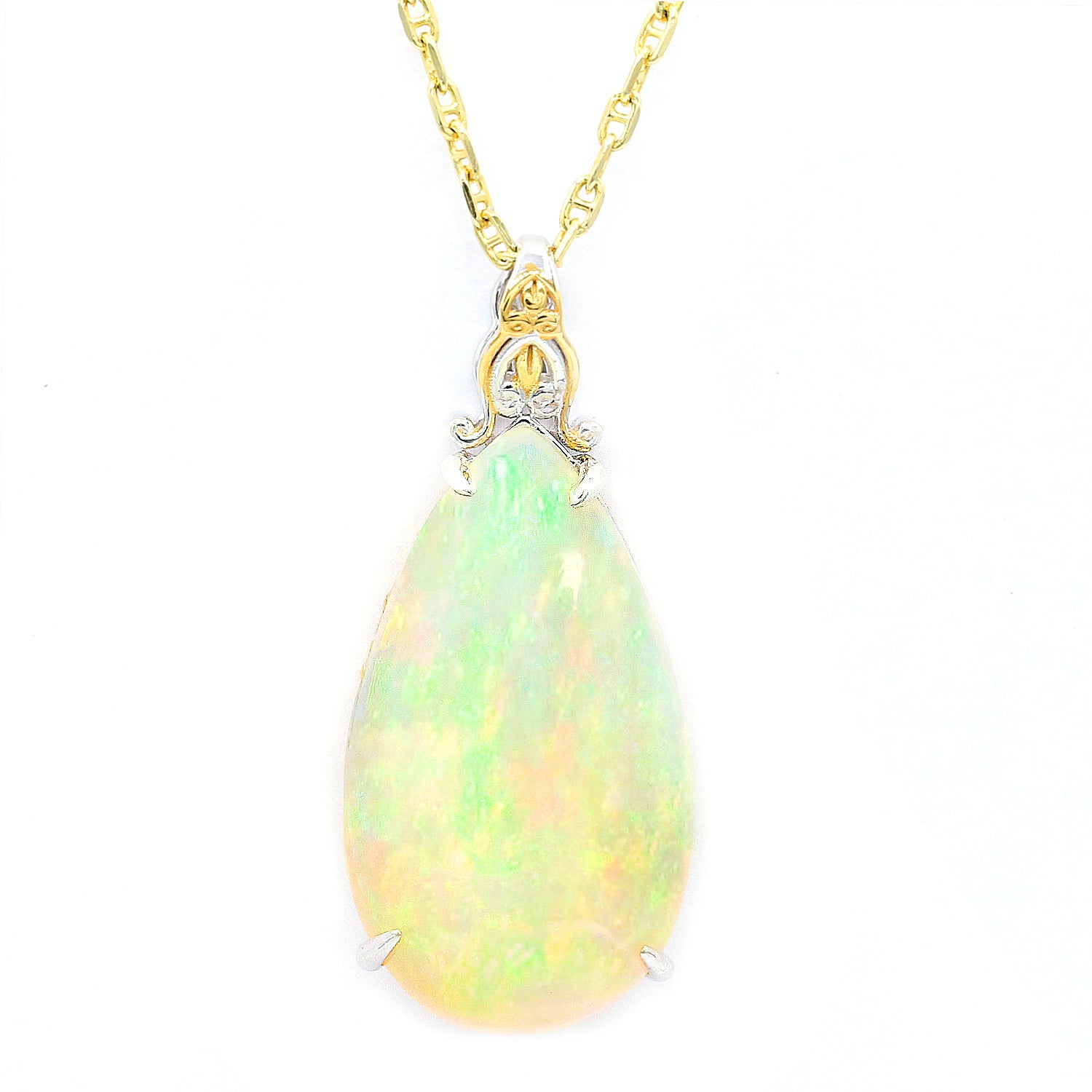 Limited Edition Gems en Vogue Luxe, One-of-a-Kind 27.80ctw Ethiopian Opal Pendant