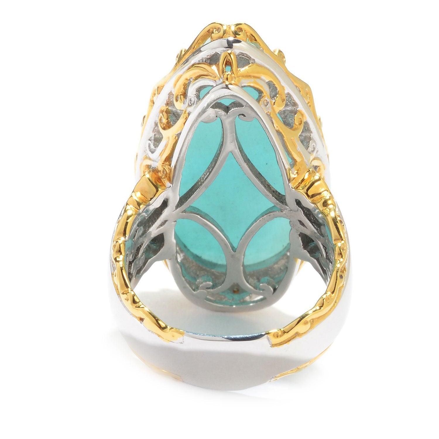 Gems en Vogue Larimar Elongated Ring