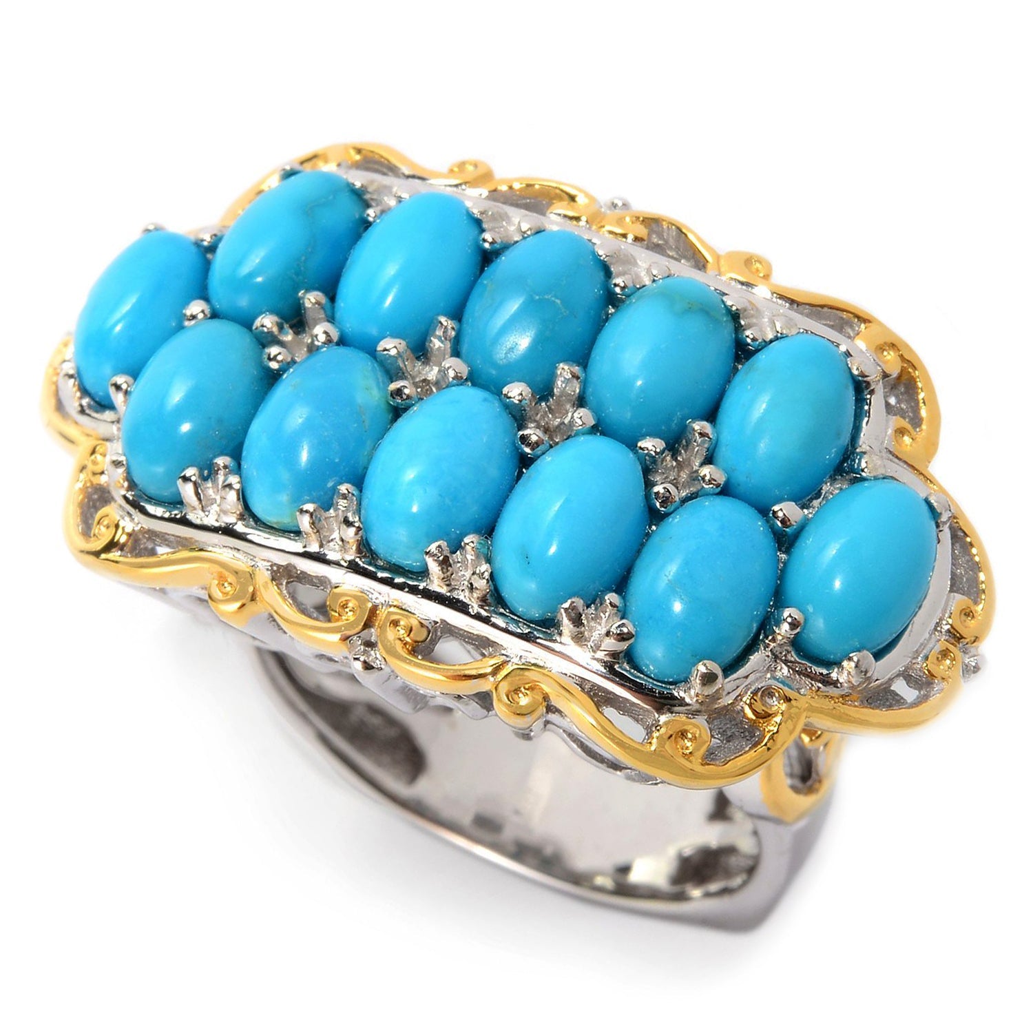 Gems en Vogue Sleeping Beauty Turquoise Ring