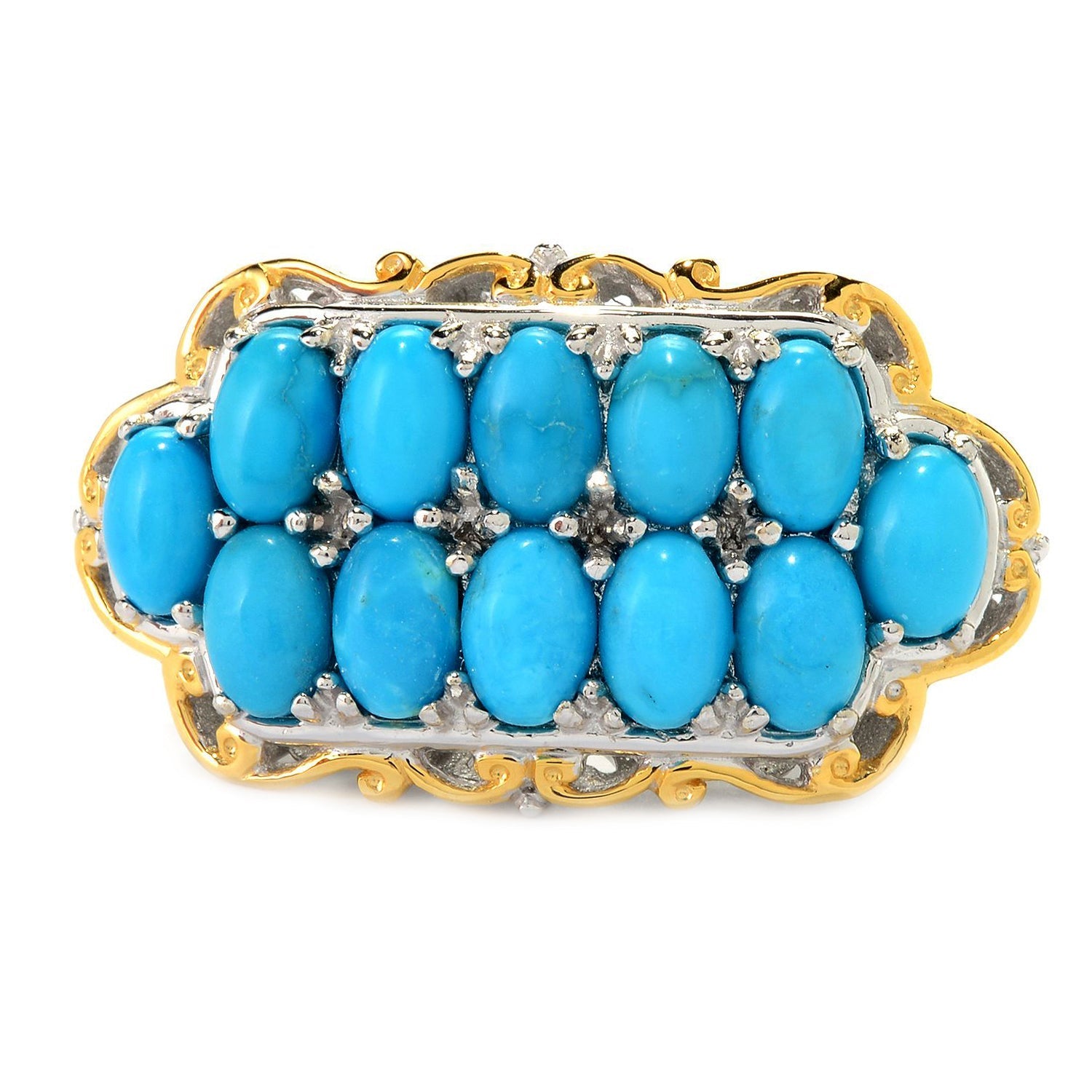 Gems en Vogue Sleeping Beauty Turquoise Ring