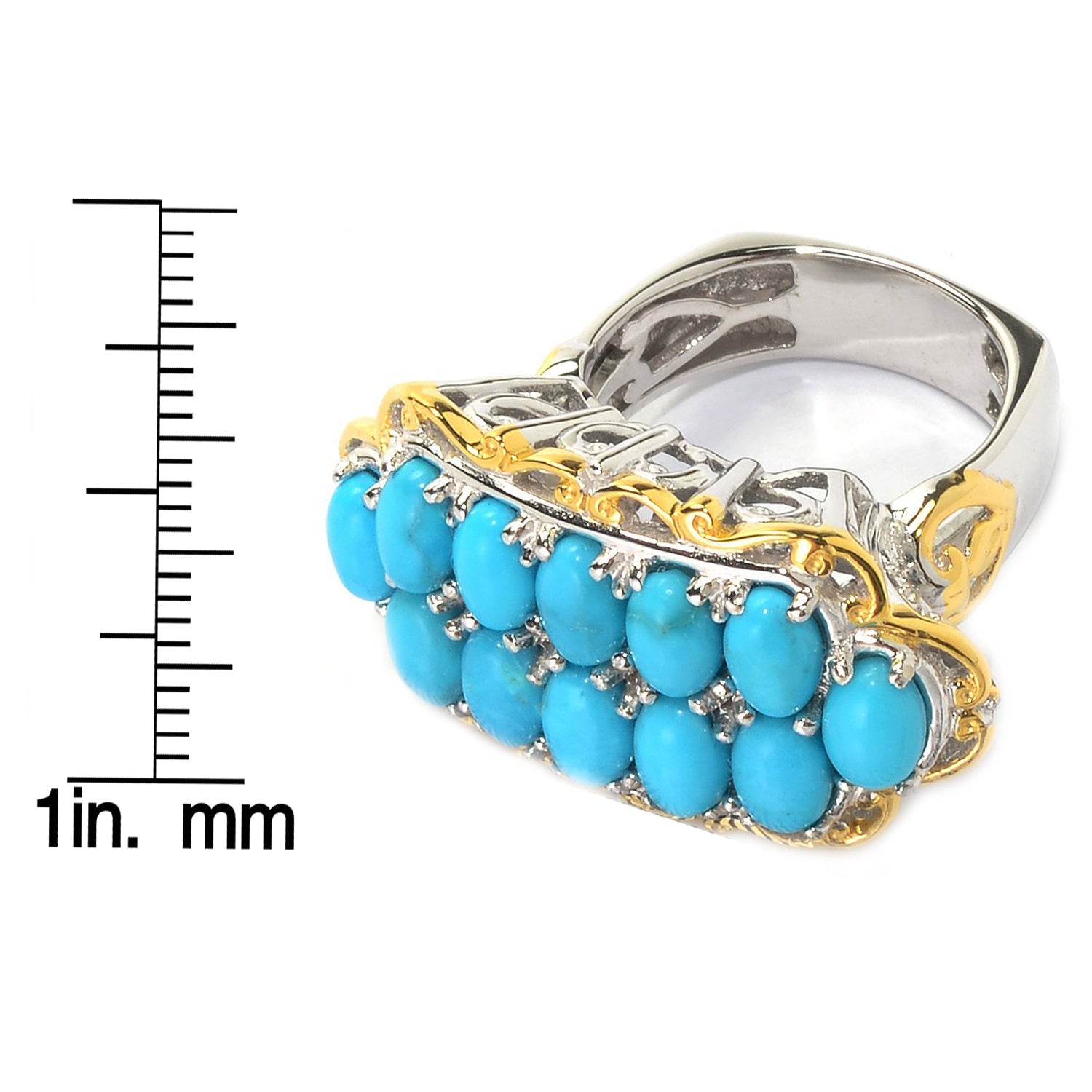 Gems en Vogue Sleeping Beauty Turquoise Ring