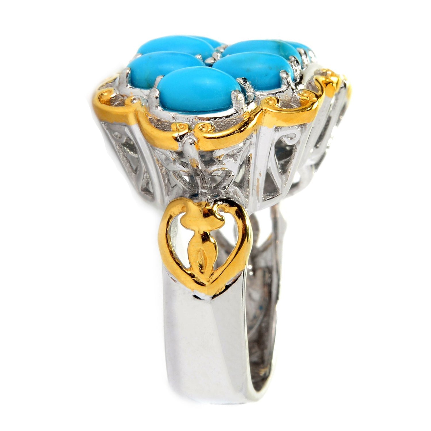 Gems en Vogue Sleeping Beauty Turquoise Ring