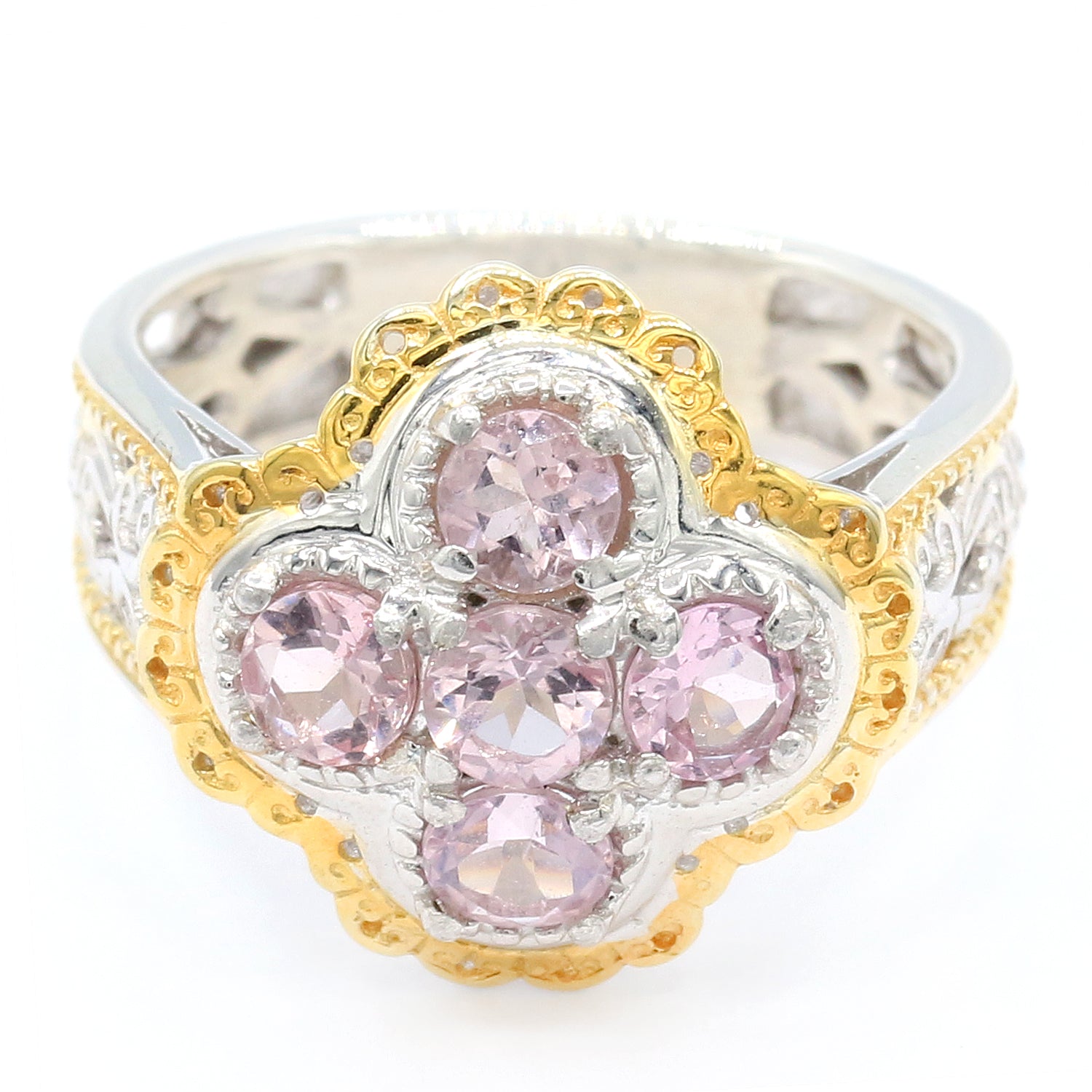 Gems en Vogue One-of-a-Kind 2.40ctw Morganite Ring