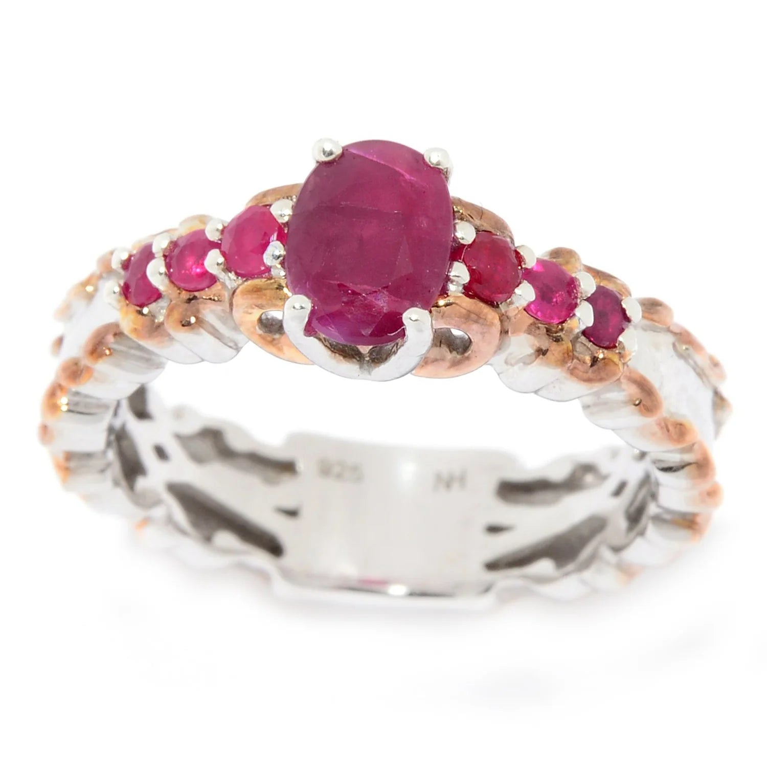 Gems en Vogue 1.30ctw Ruby Ring