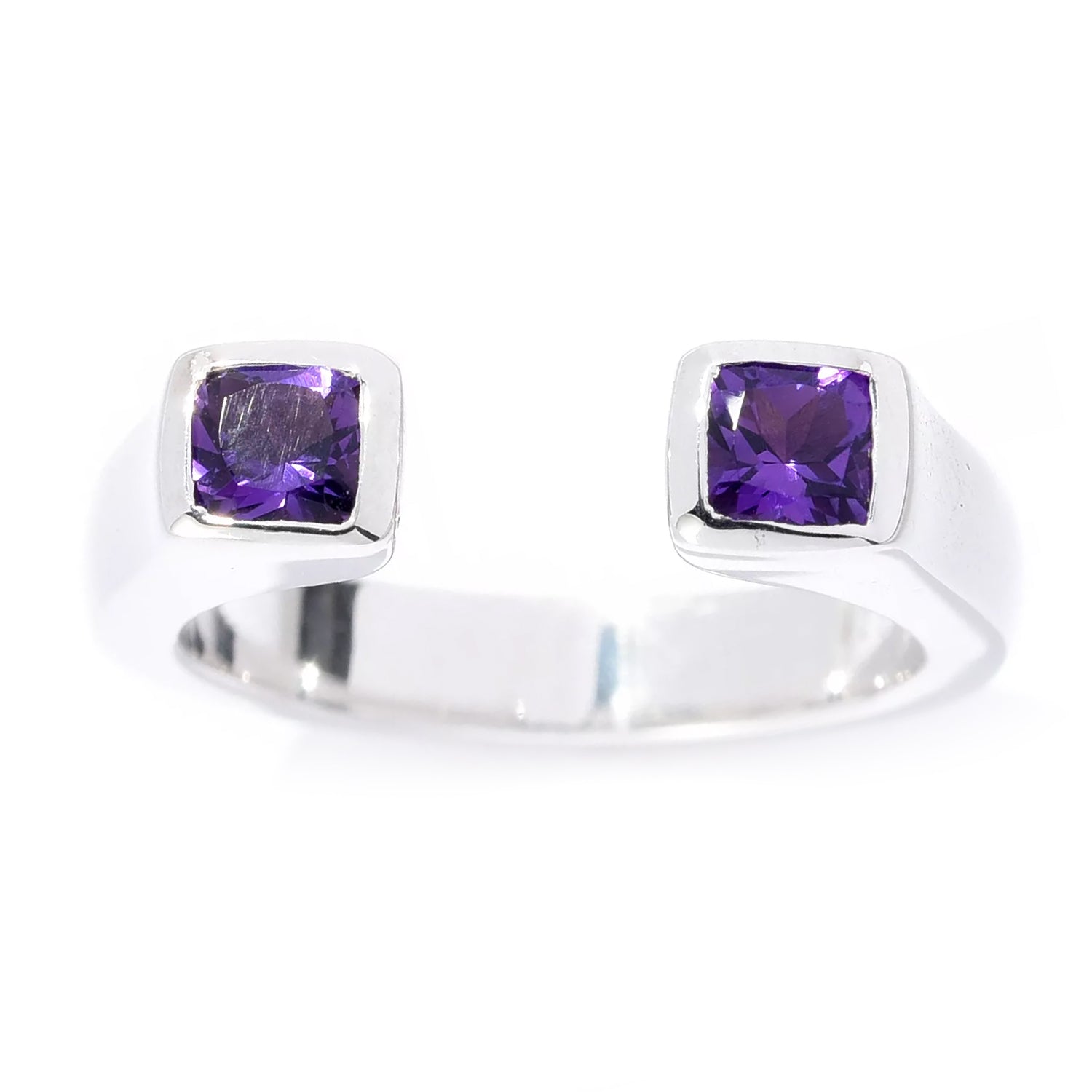 Hall of Jewels 0.80ctw African Amethyst Ring