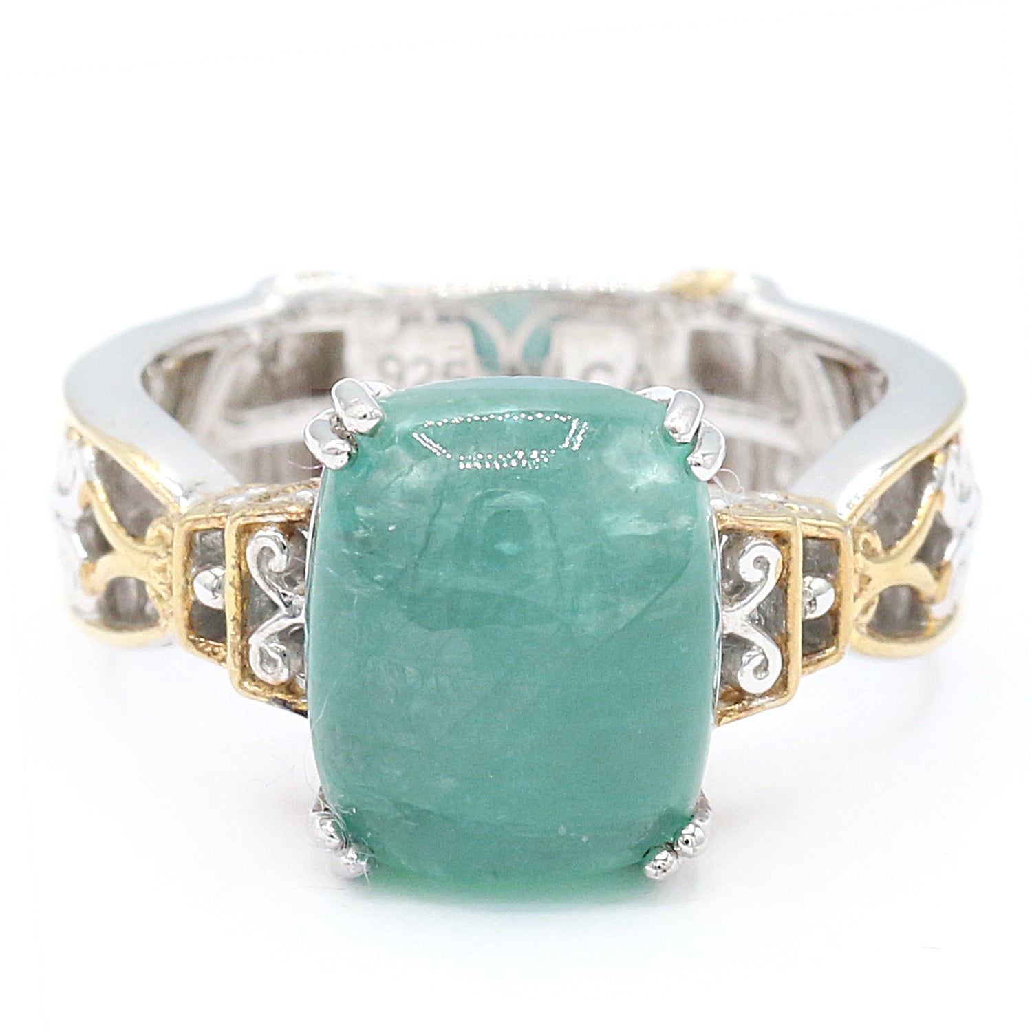 Gems en Vogue Cushion Grandidierite Ring