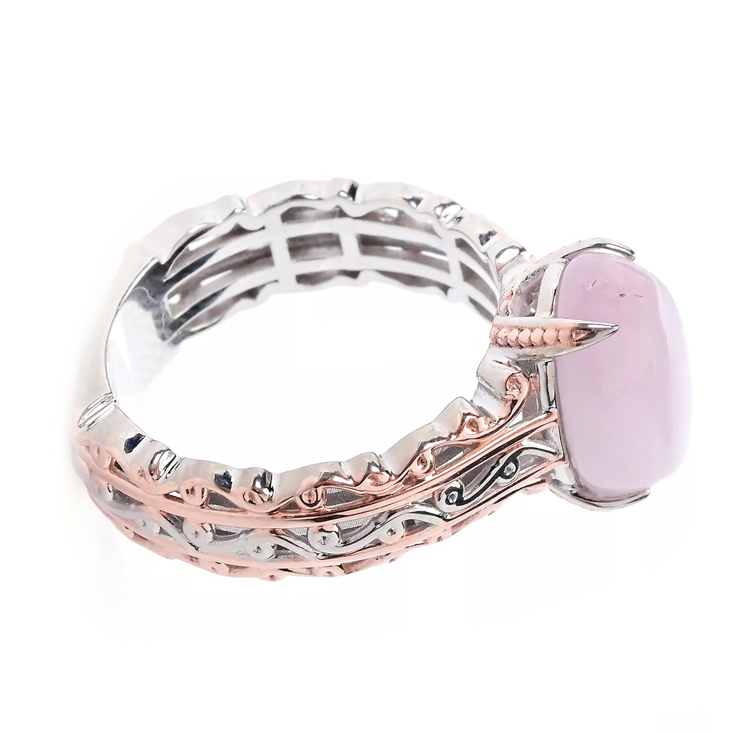 Gems en Vogue Oval Opaque Kunzite Ring