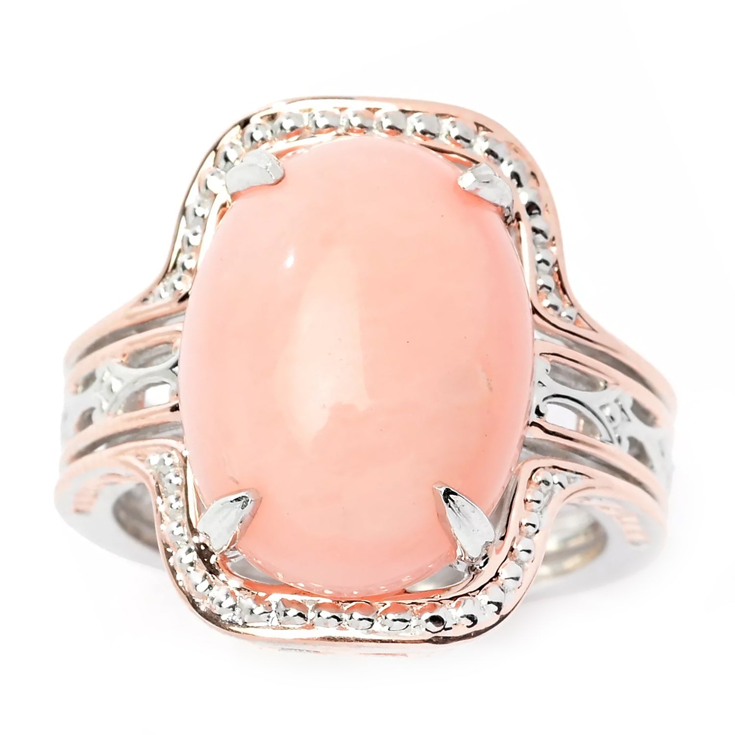 Gems en Vogue Pink Opal Ring