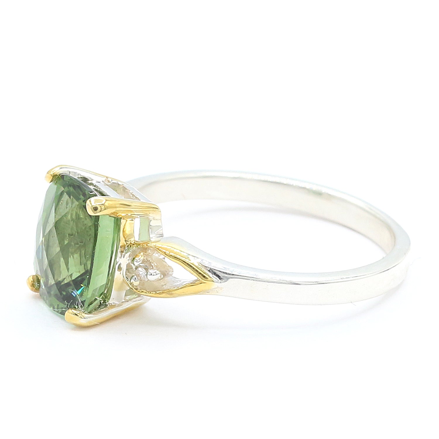 Michael's Originals One-of-a-kind 2.87ctw Green Tourmaline & Diamond Ring