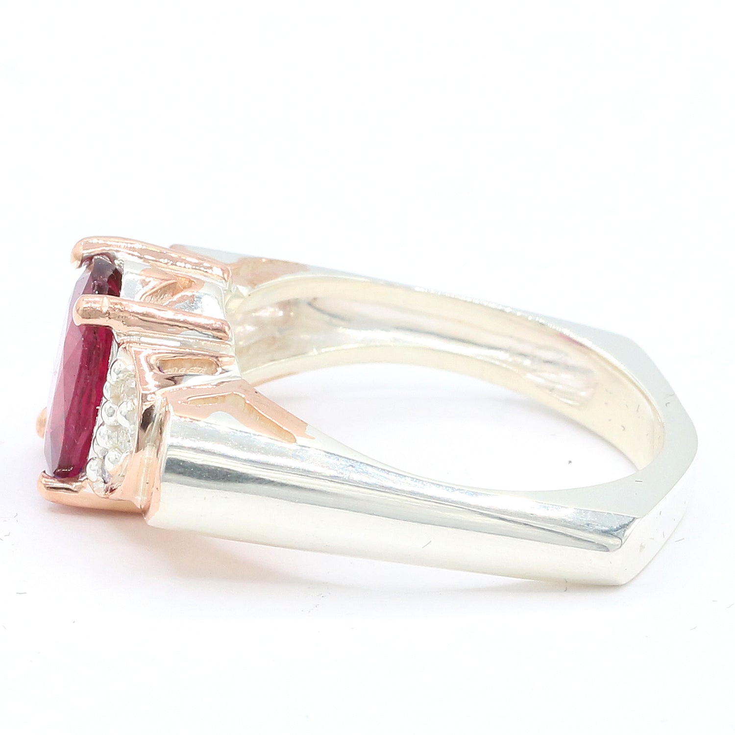 Michael's Originals One-of-a-kind 1.85ctw Rubellite & Diamond Ring