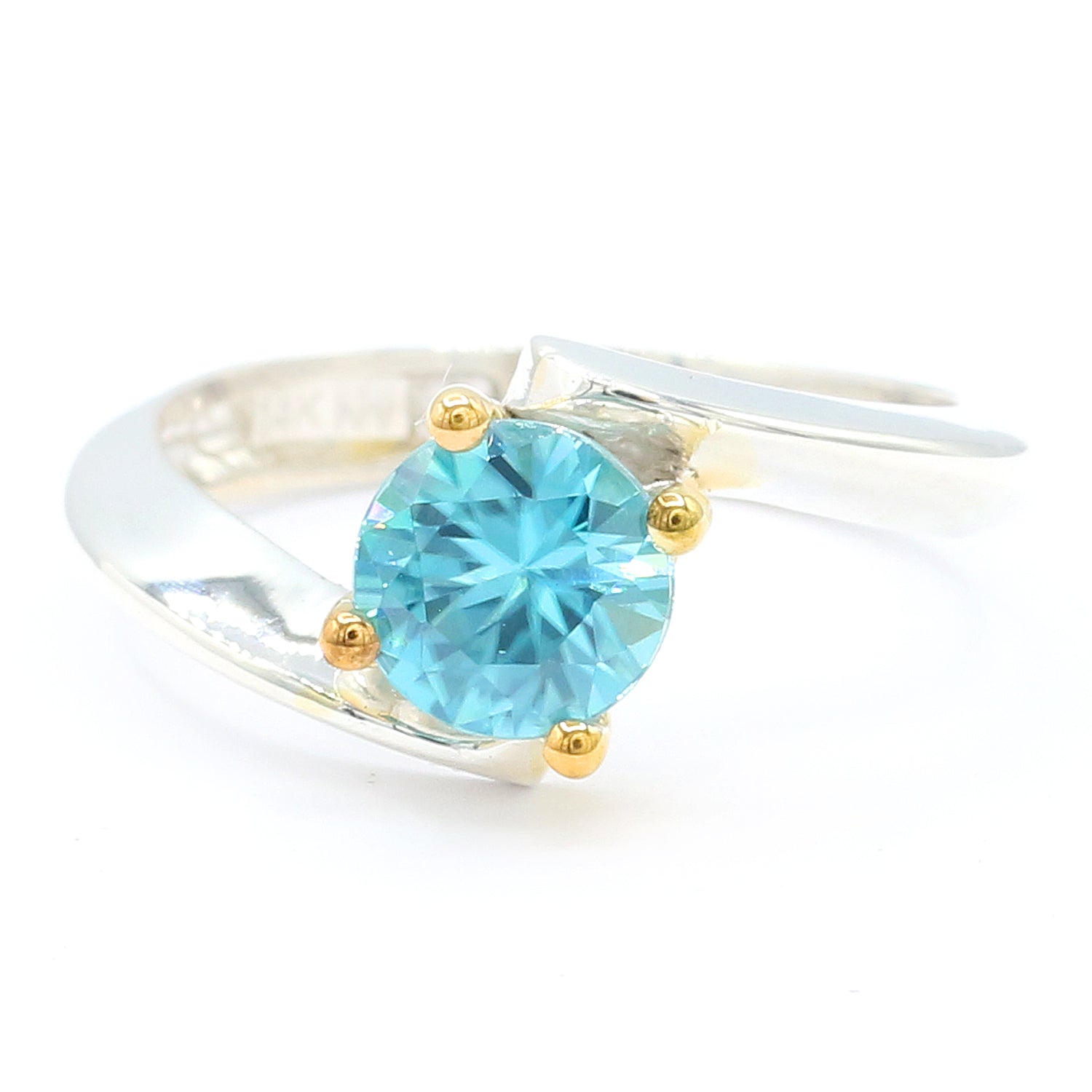 Michael's Originals One-of-a-kind 1.31ctw Blue Zircon Ring