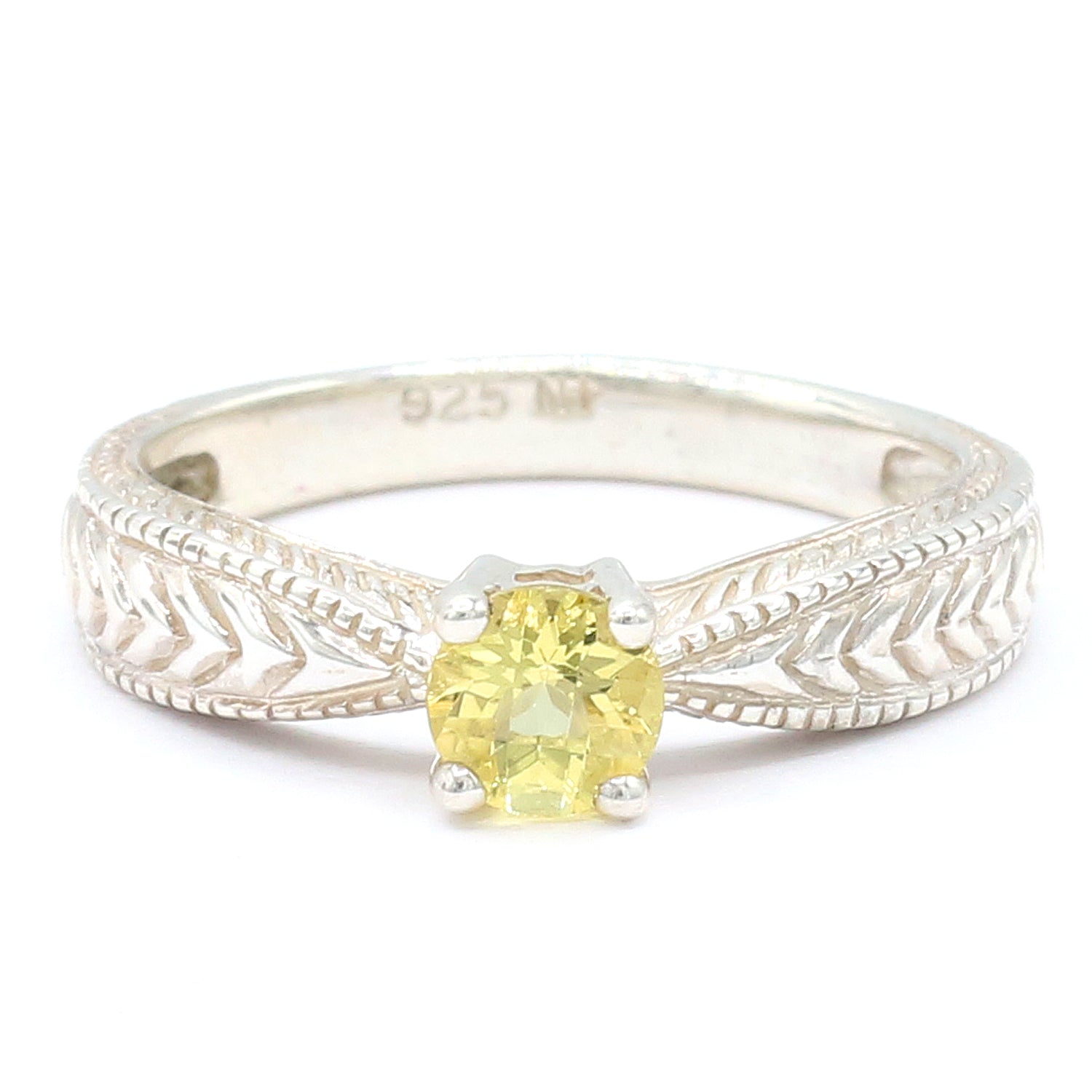 Michael's Originals One-of-a-kind 0.48ctw Yellow Beryl Ring