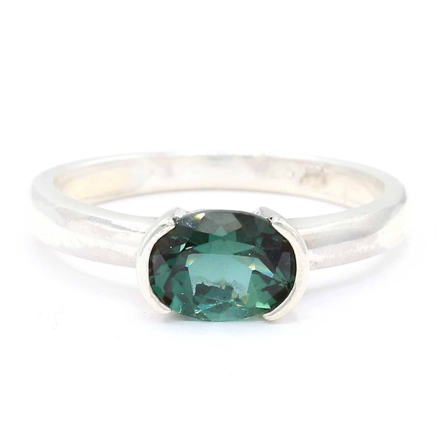 Michael's Originals One-of-a-kind 1.30ctw Oval Emerald Sunstone Ring