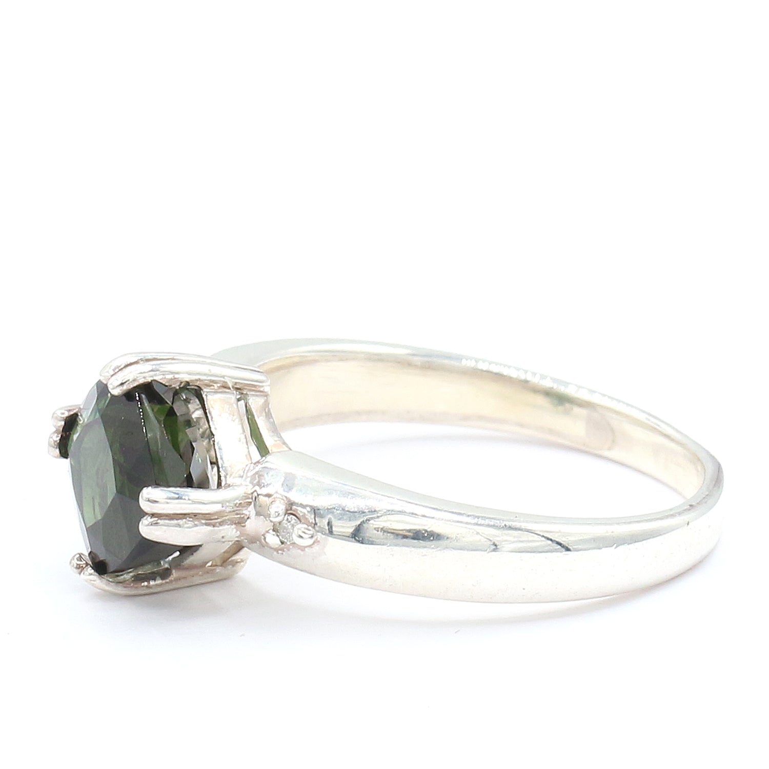 Michael's Originals One-of-a-kind 1.79ctw Green Tourmaline & Diamond Ring