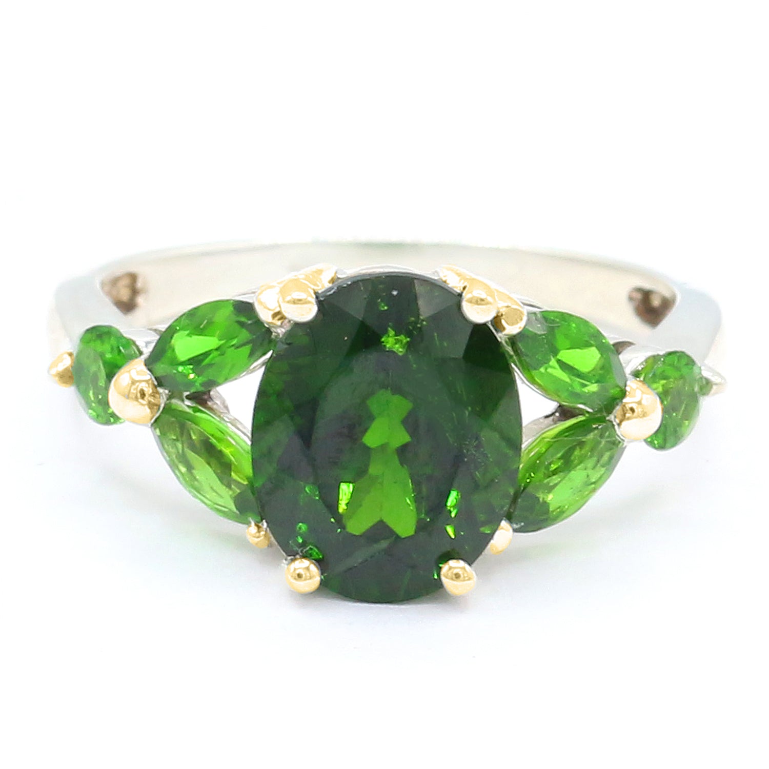 Michael's Originals One-of-a-kind 3.30ctw Chrome Diopside Ring