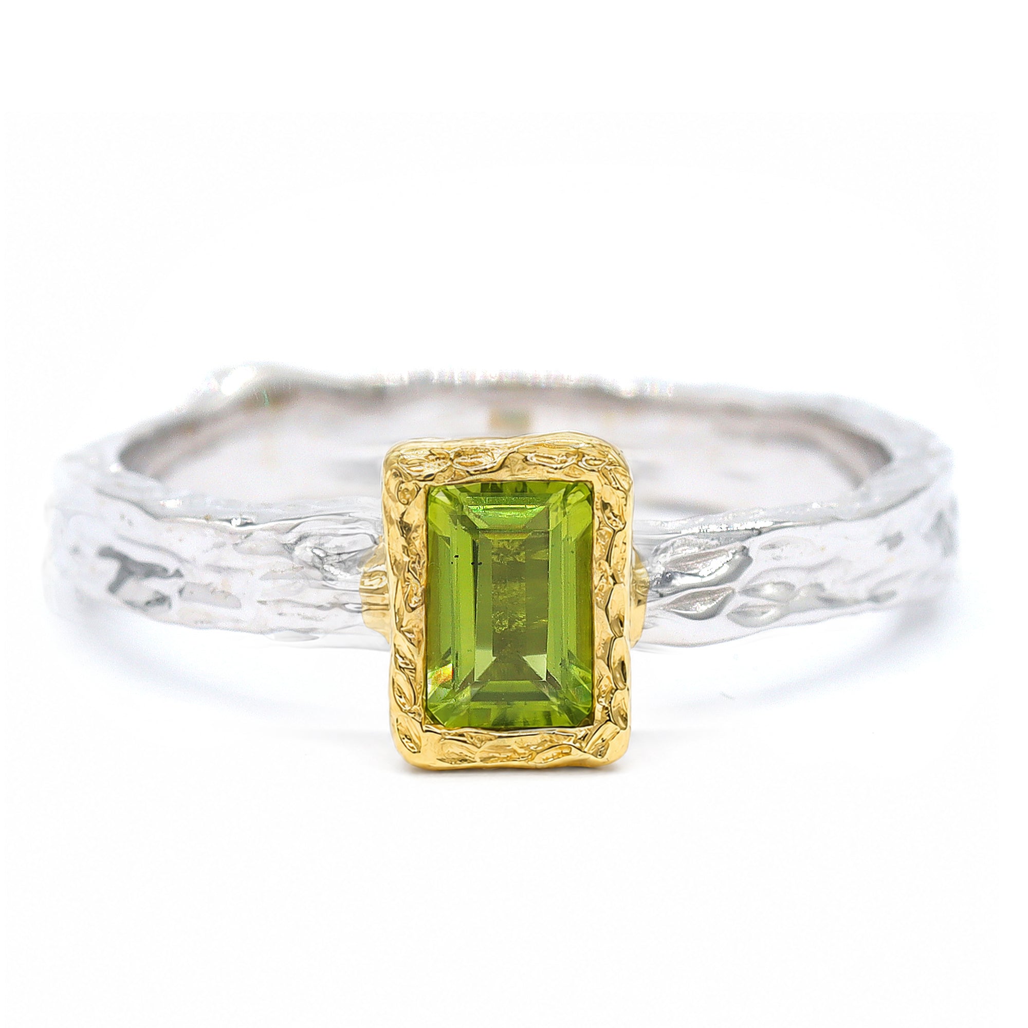Michael's Originals One-of-a-kind 0.60ctw Peridot Ring CANNOT BE RESIZED