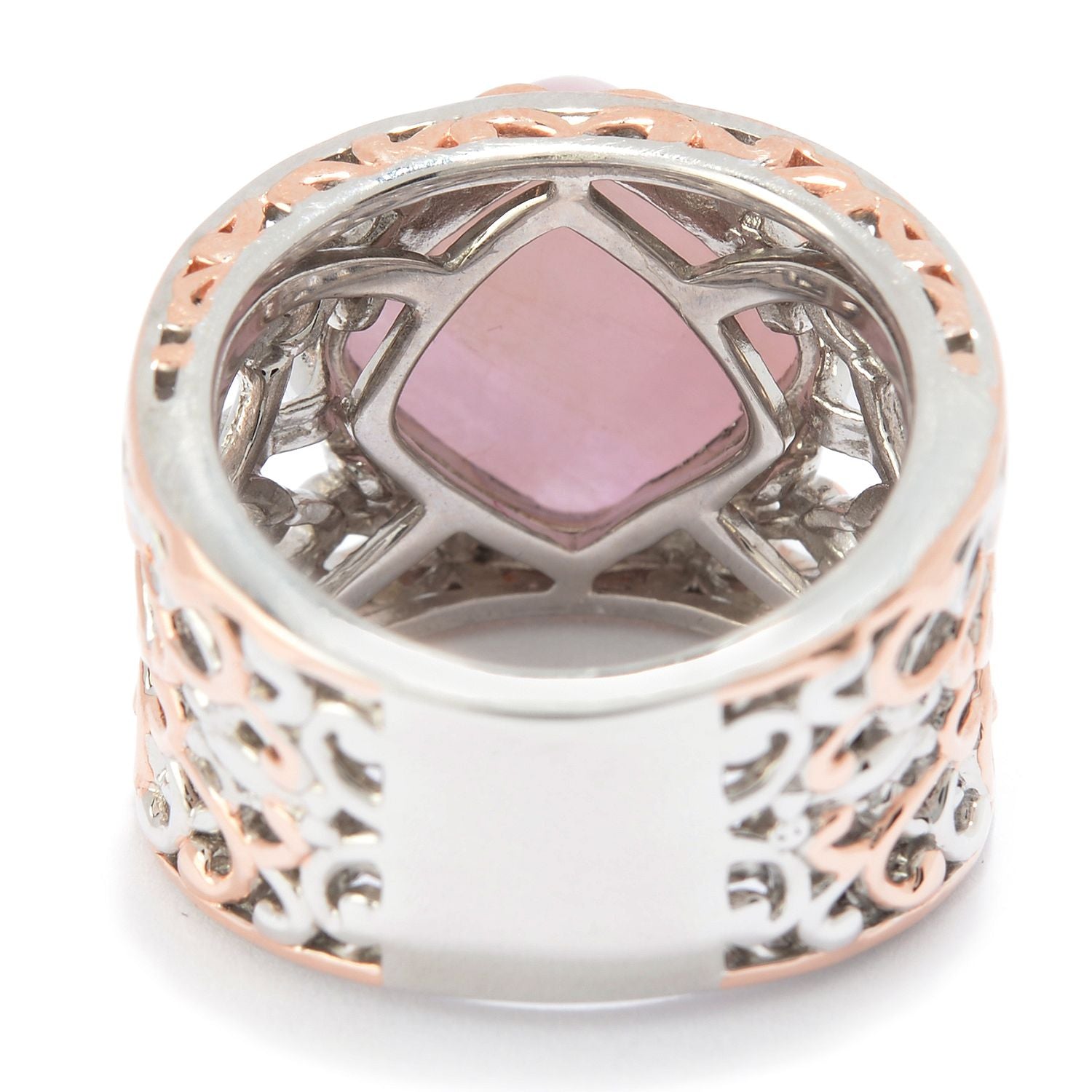 Gems en Vogue Kunzite Wide Band Ring