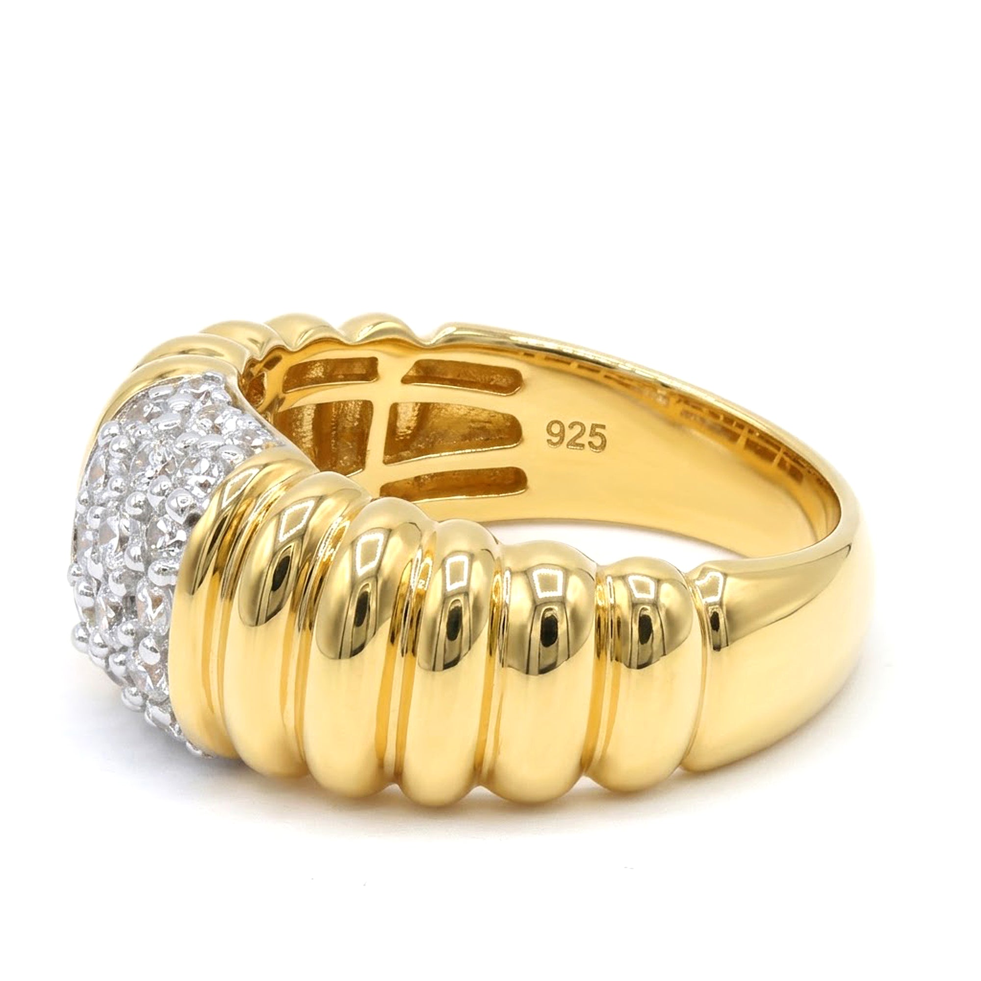 Signity Sterling Silver Cubic Zirconia Ring CANNOT BE RESIZED