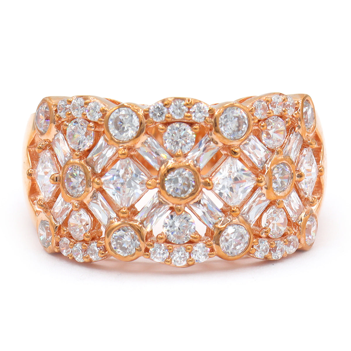 Signity Sterling Silver Cubic Zirconia Ring CANNOT BE RESIZED